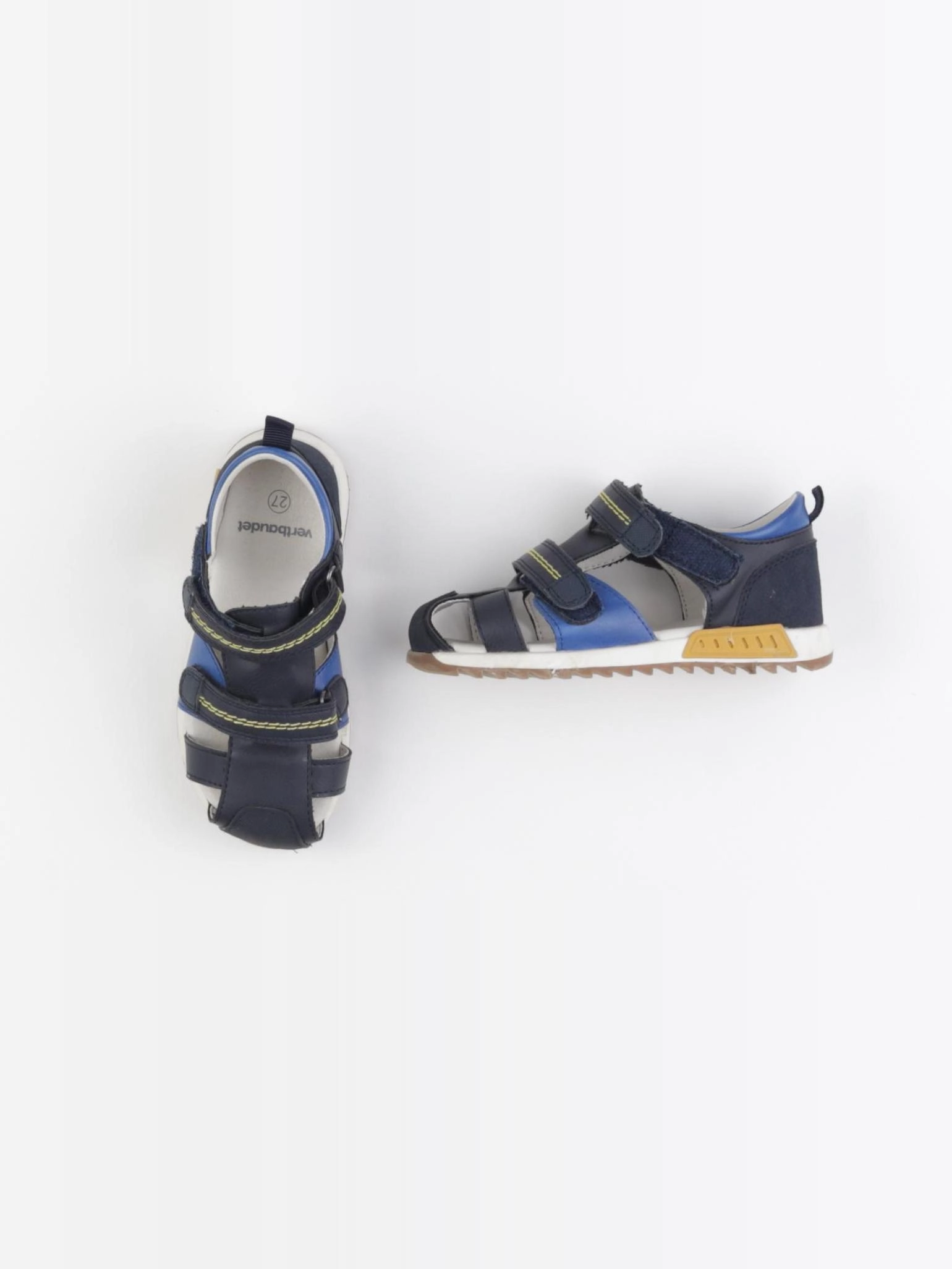 Vertbaudet - sandales bleu - pointure 27