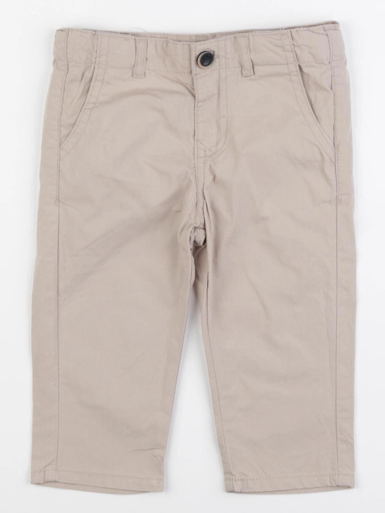 Vertbaudet - pantalon beige - 3 ans