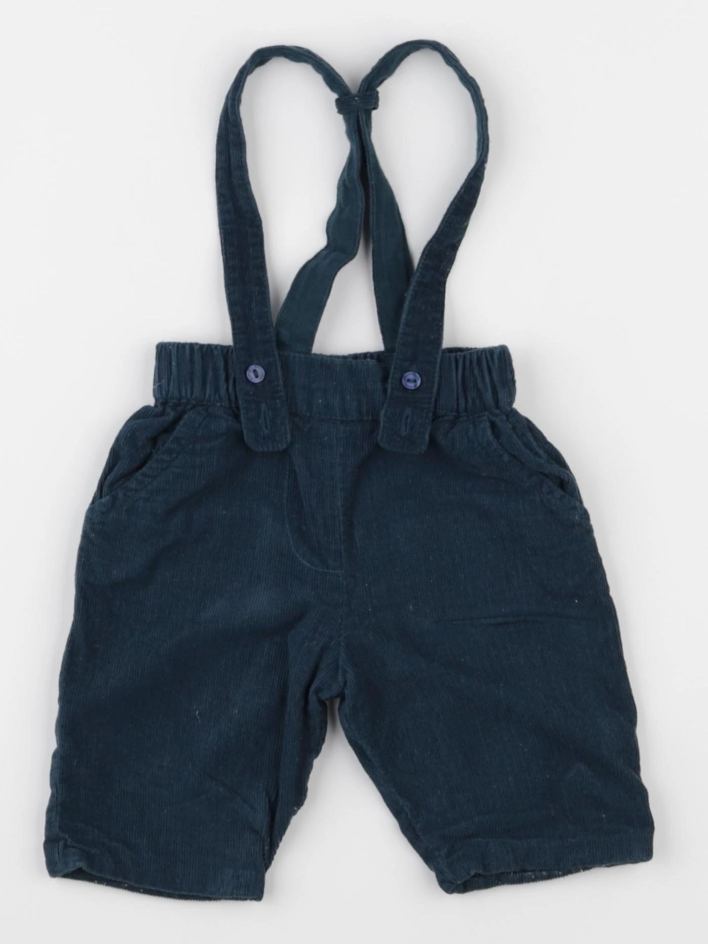Bouchara - pantalon bleu - 3 mois