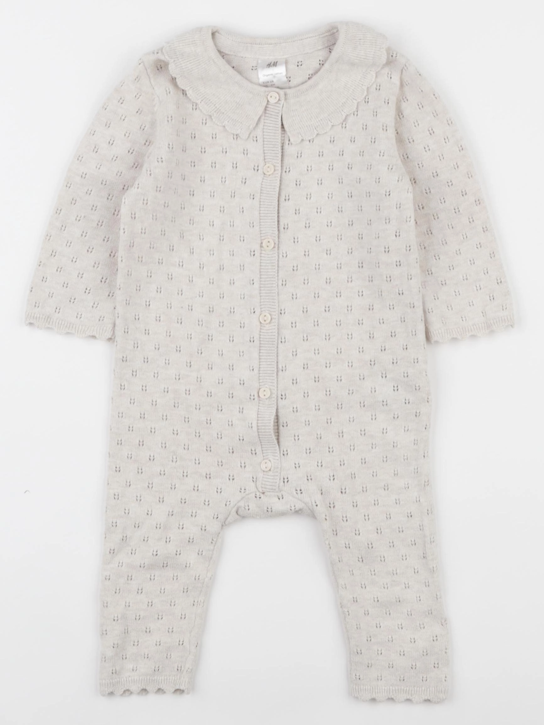 H&M - combinaison beige - 3/6 mois