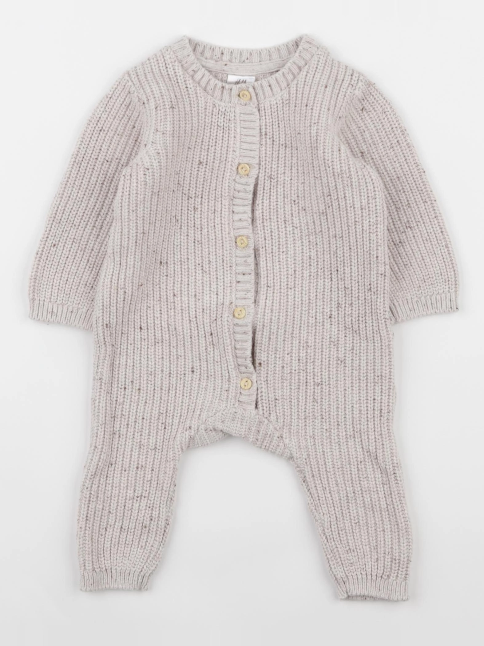 H&M - combinaison beige - 2/4 mois