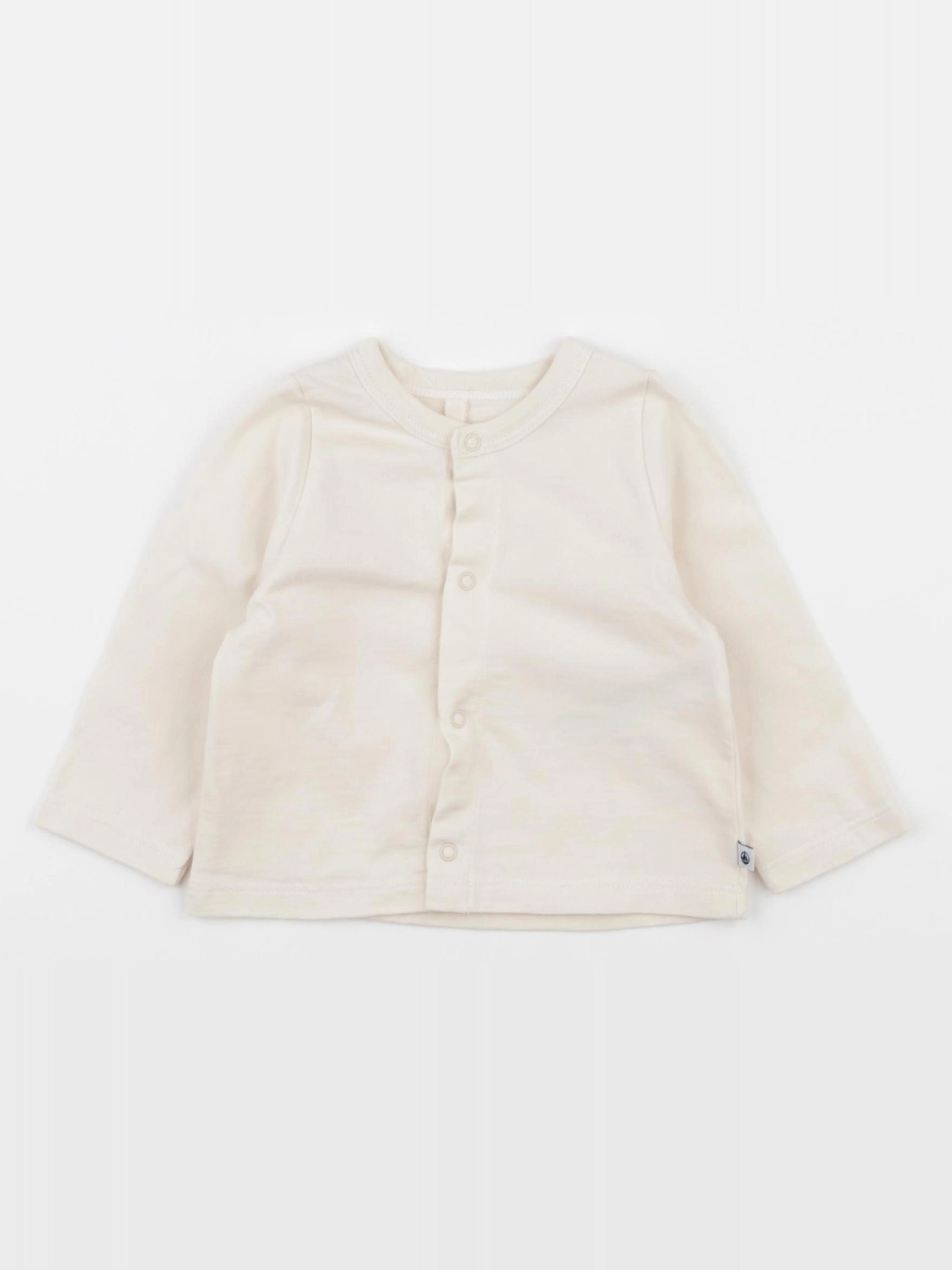 Petit Bateau - tee-shirt beige - 6 mois