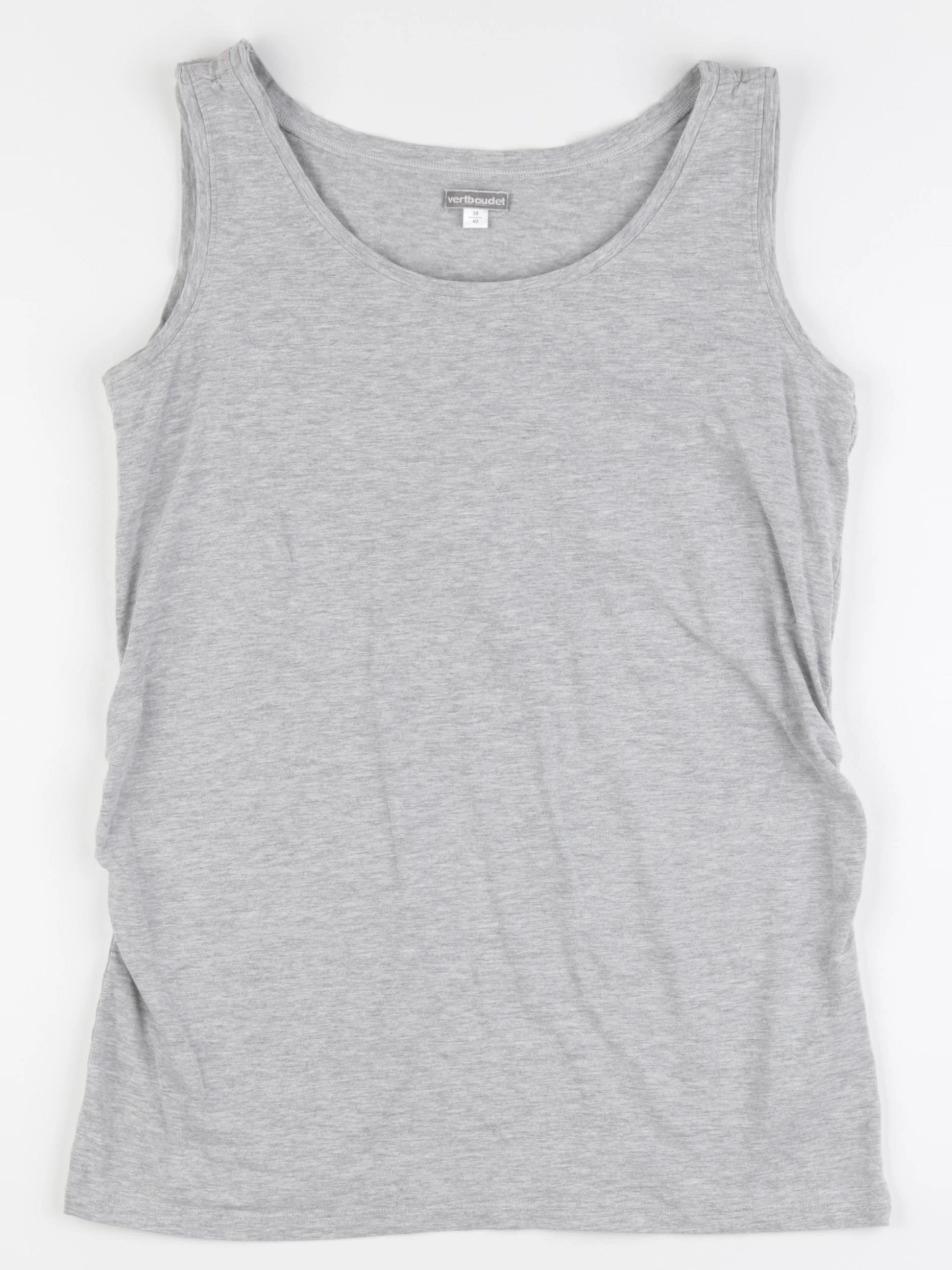 Vertbaudet - débardeur allaitement gris - 38 à 40