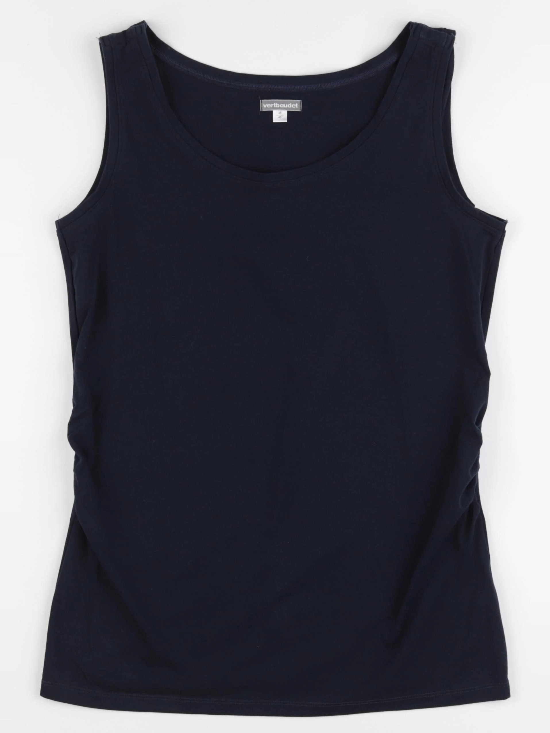 Vertbaudet - débardeur allaitement bleu - 38 à 40