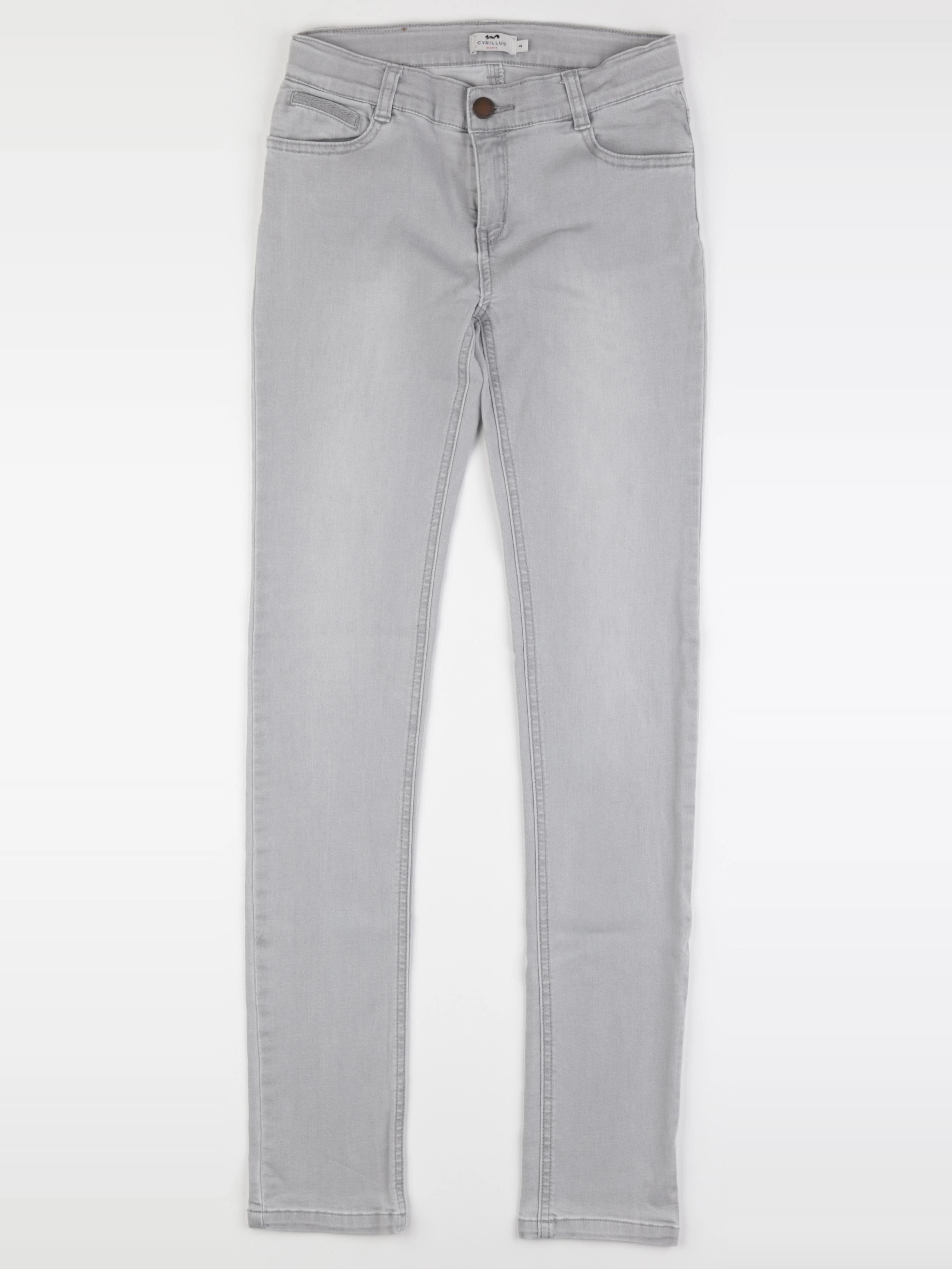 IKKS - jean gris - 14 ans