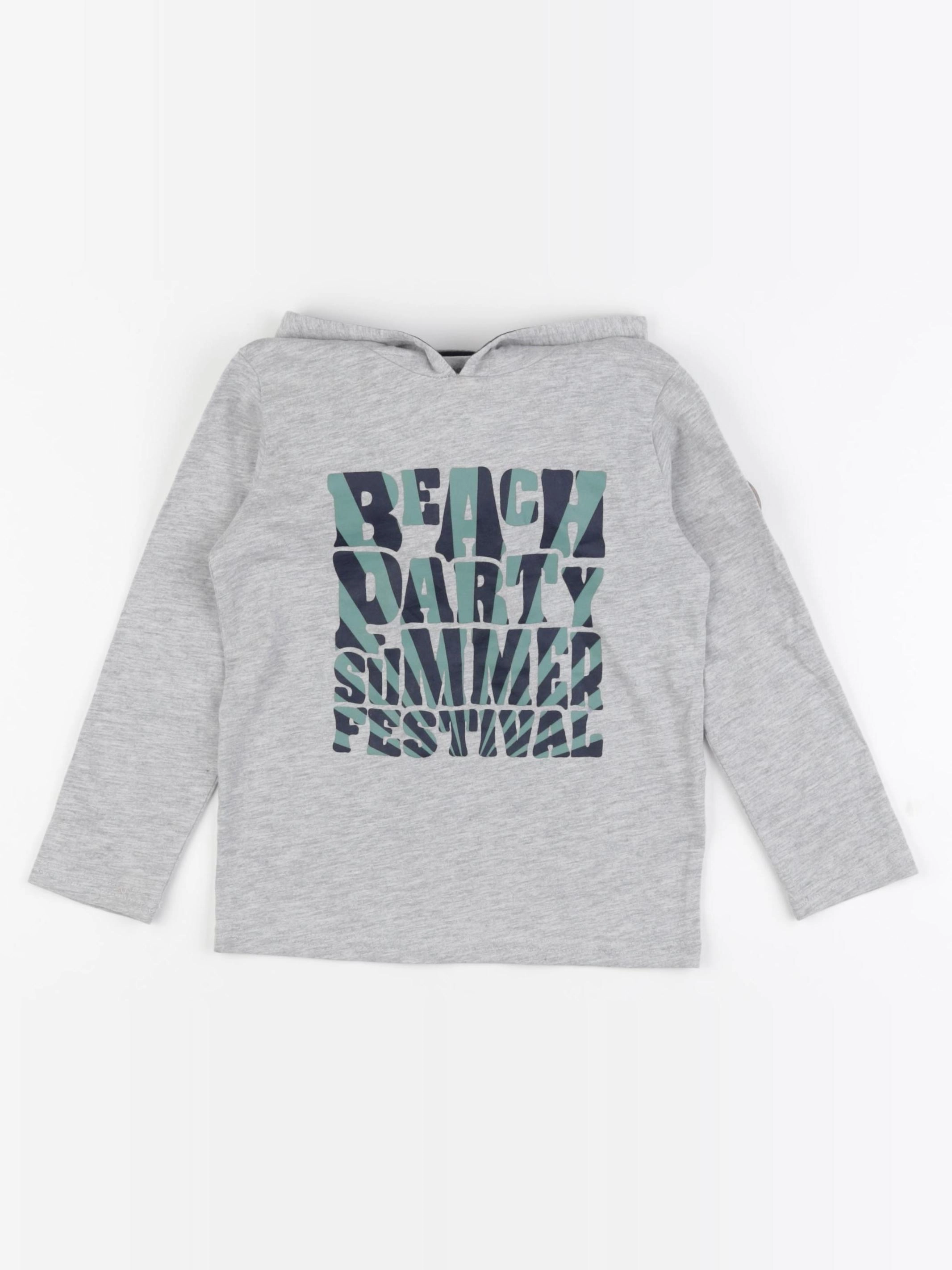 Vertbaudet - tee-shirt gris - 4 ans