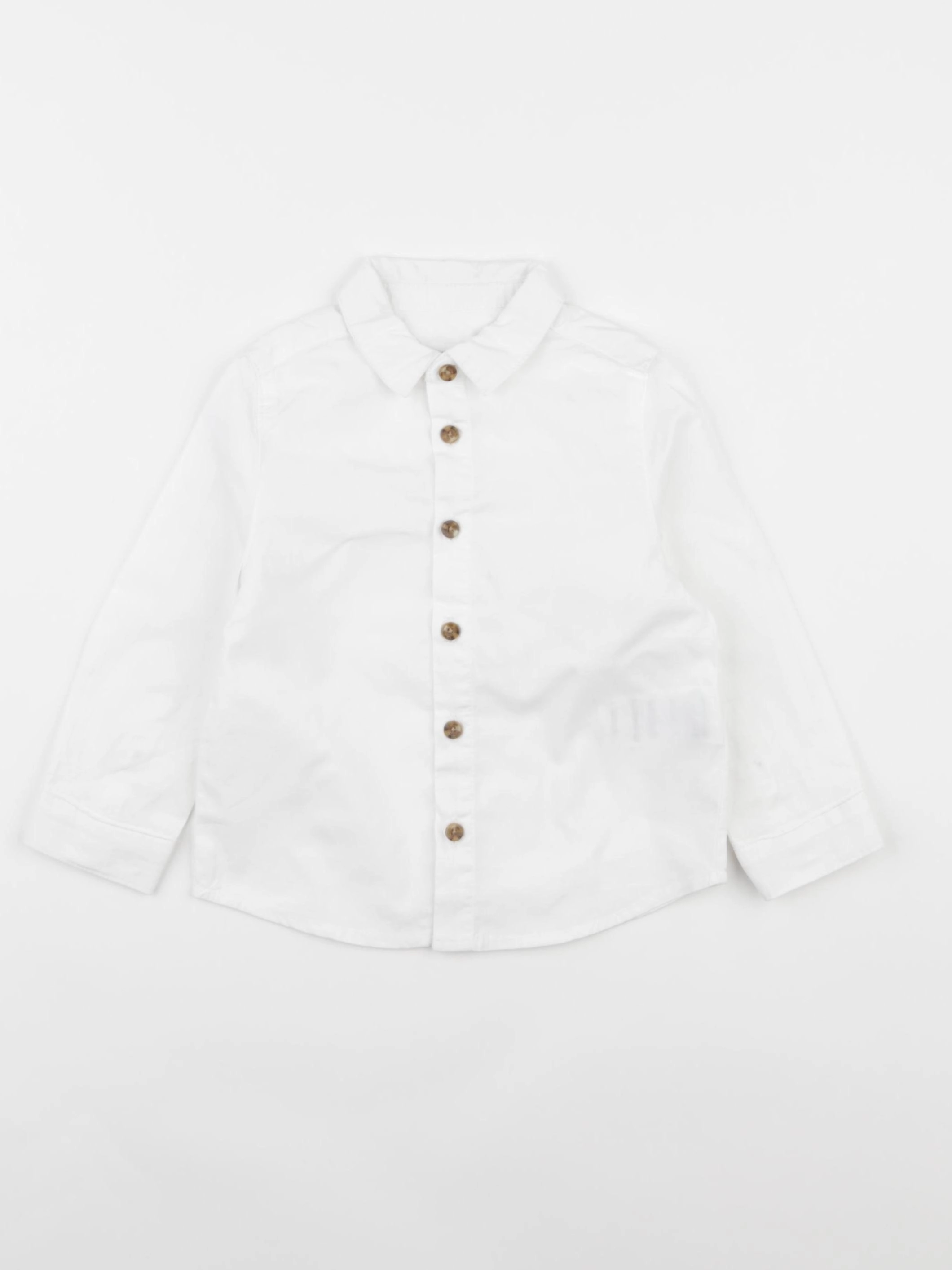 Vertbaudet - chemise blanc - 2 ans