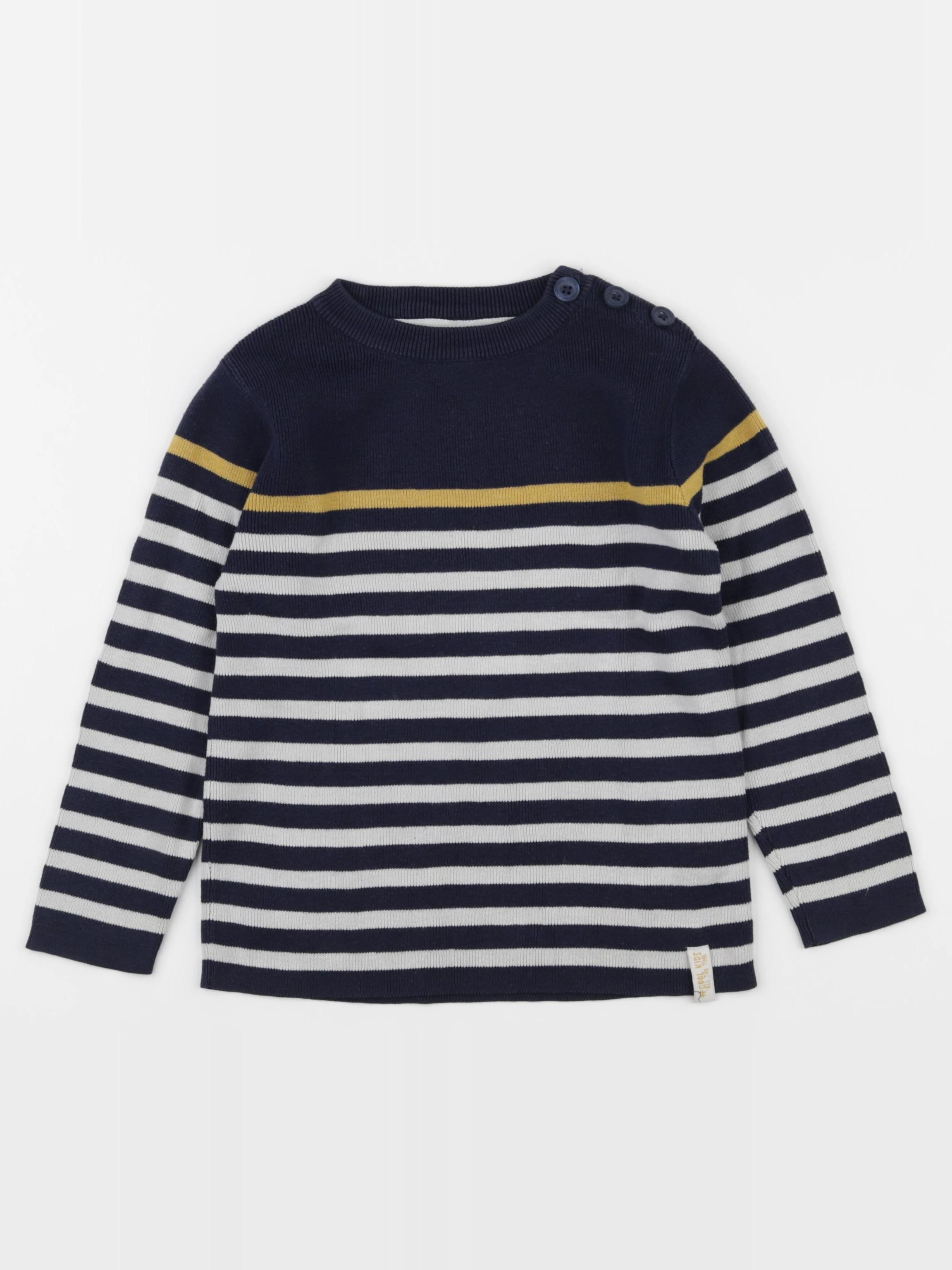 Vertbaudet - pull bleu - 5 ans