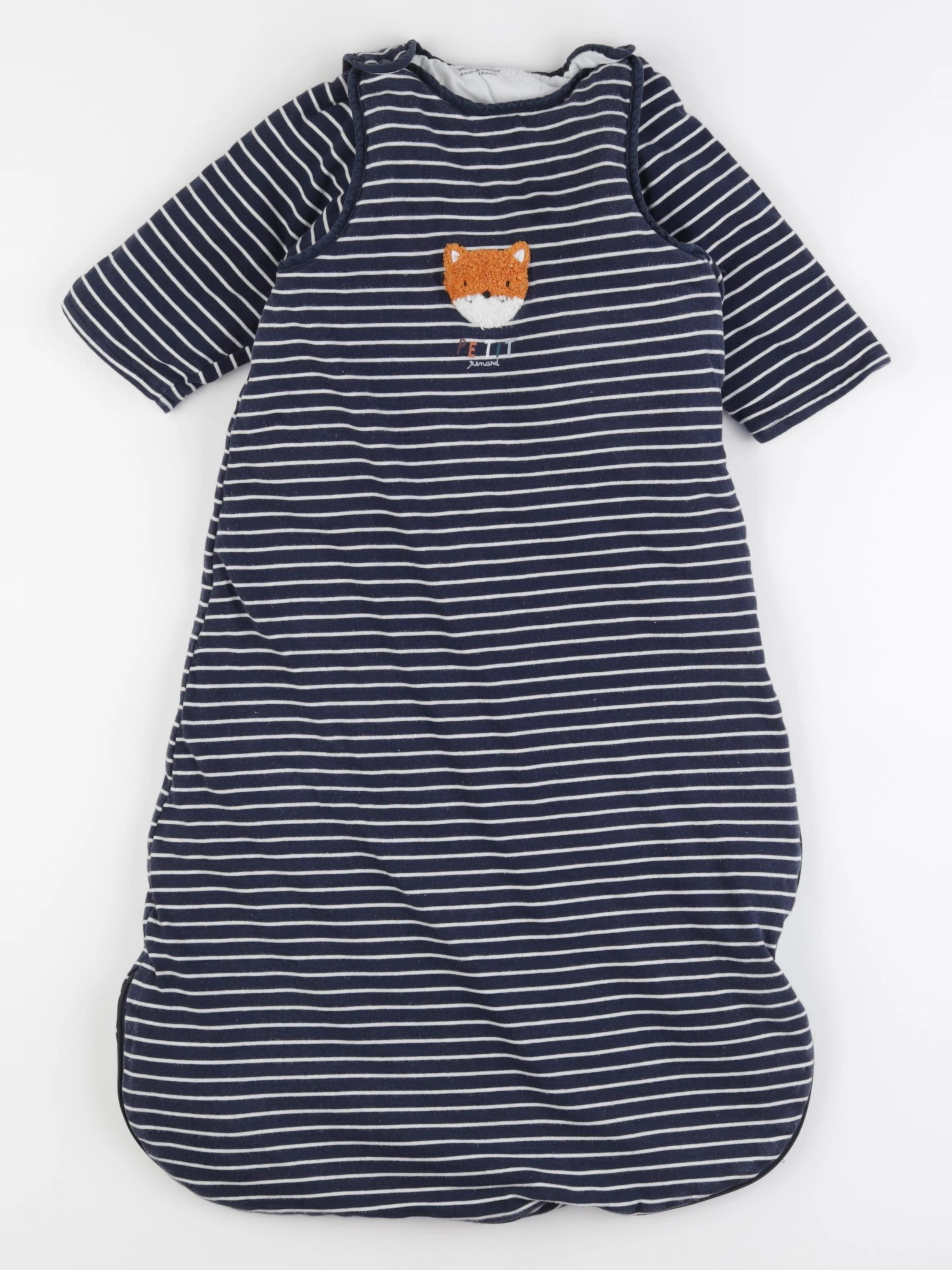 Vertbaudet - gigoteuse TOG 3 bleu, blanc - 6/18 mois
