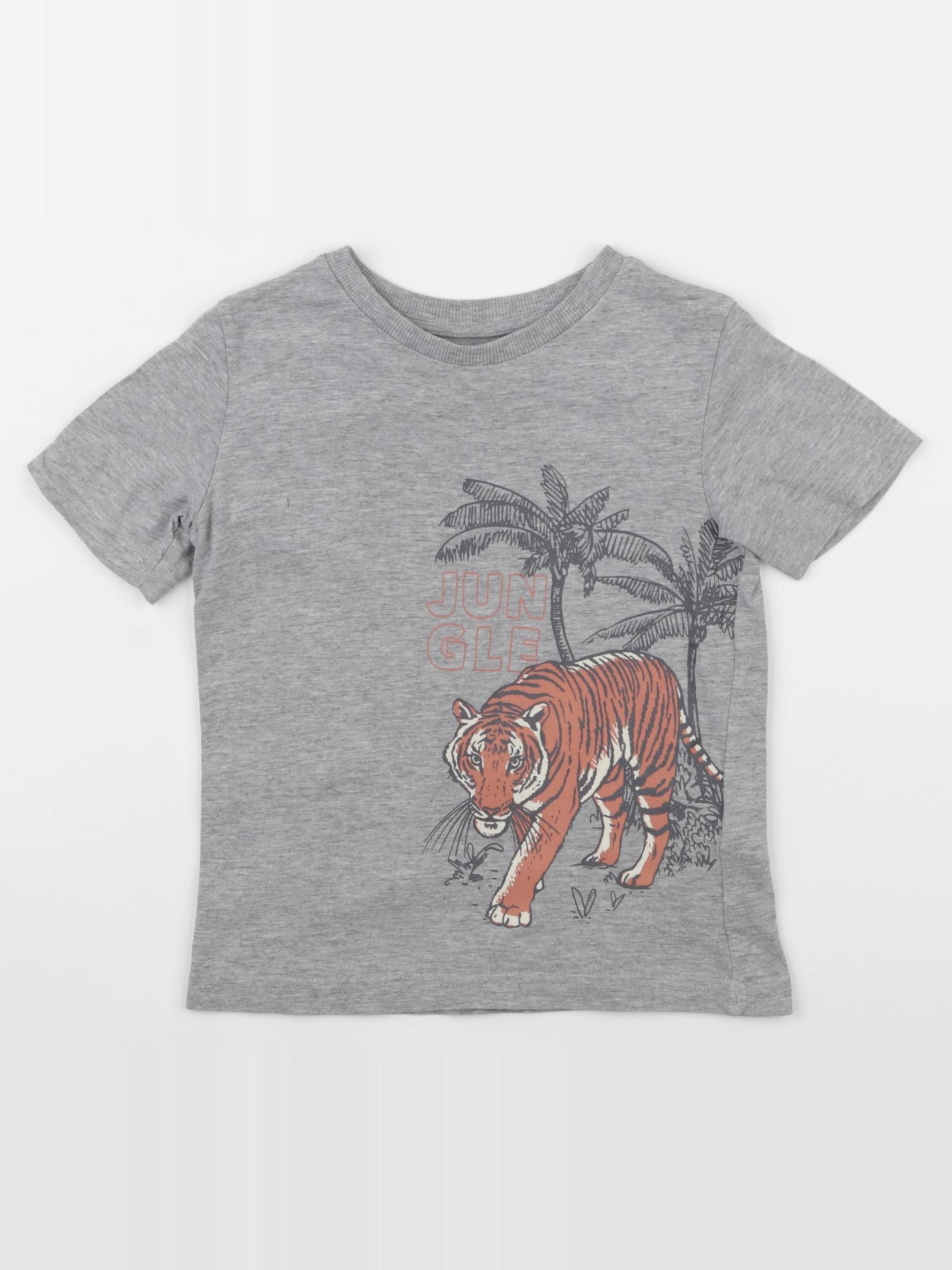 Vertbaudet - tee-shirt gris - 4 ans