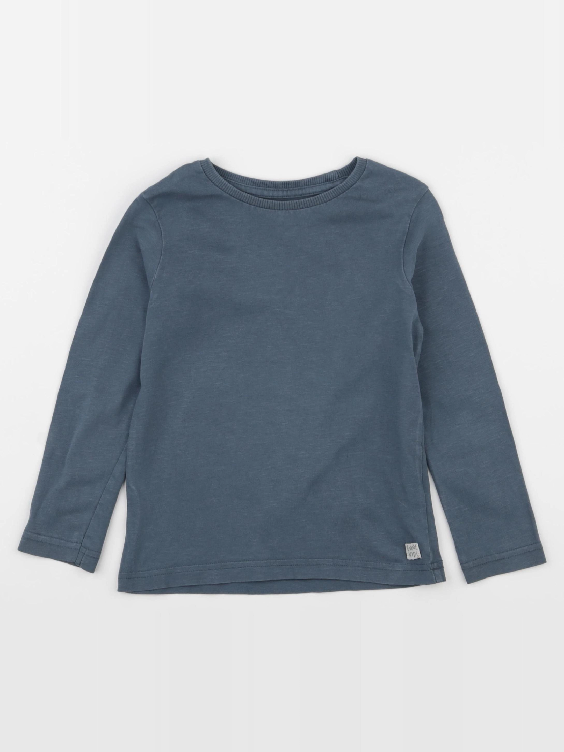 Vertbaudet - tee-shirt bleu - 4 ans