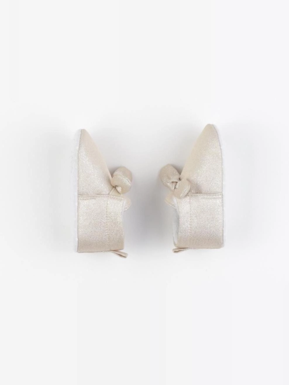 Vertbaudet - chaussons or - pointure 17