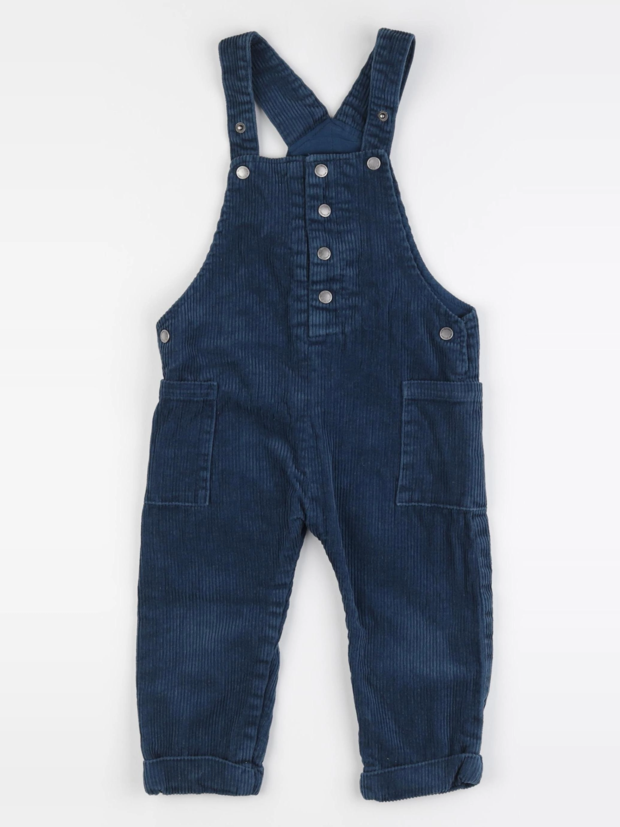 Vertbaudet - salopette bleu - 2 ans