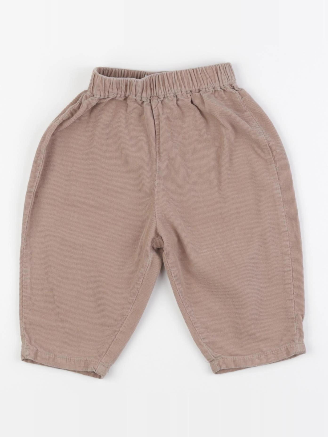 Vertbaudet - pantalon marron - 9 mois