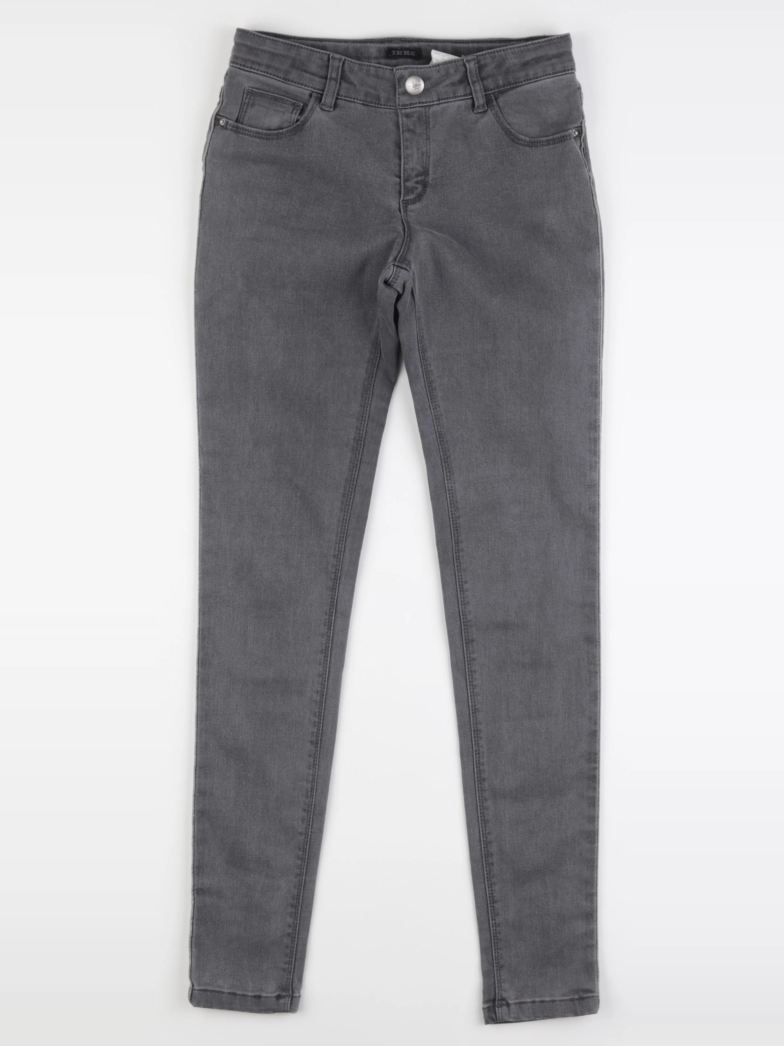 IKKS - jean gris - 14 ans
