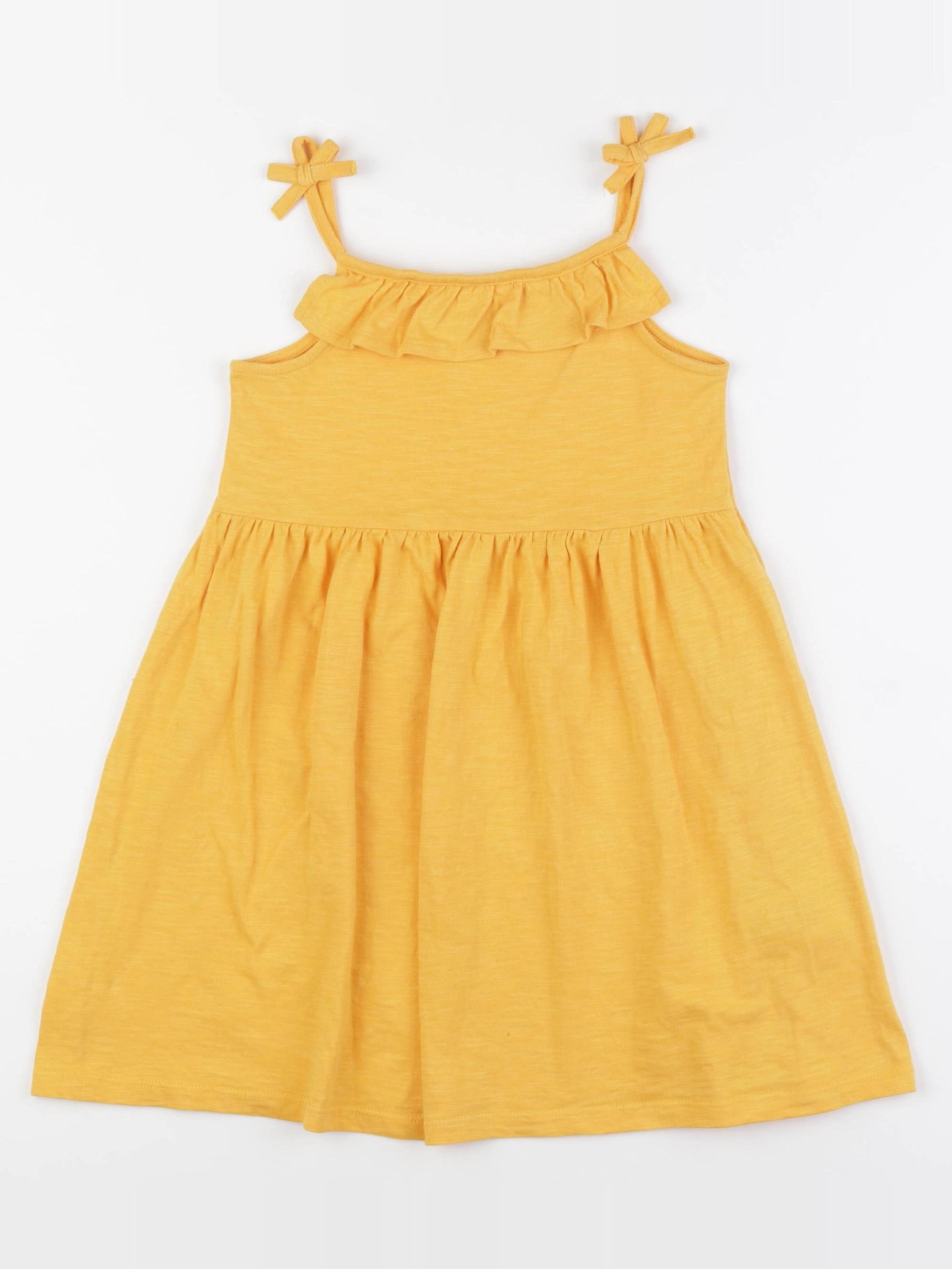 Vertbaudet - robe jaune - 5 ans