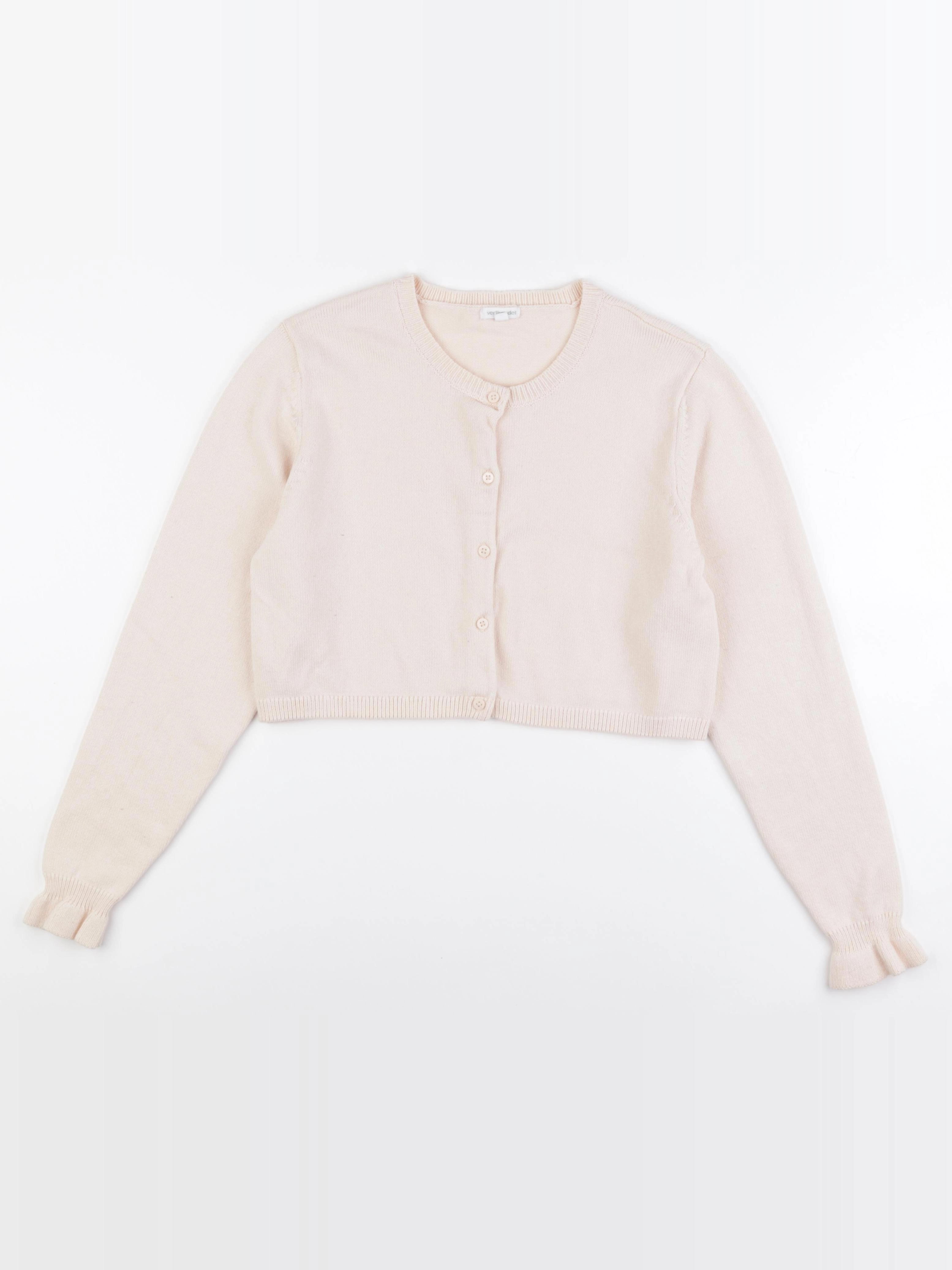 Vertbaudet - gilet rose - 14 ans