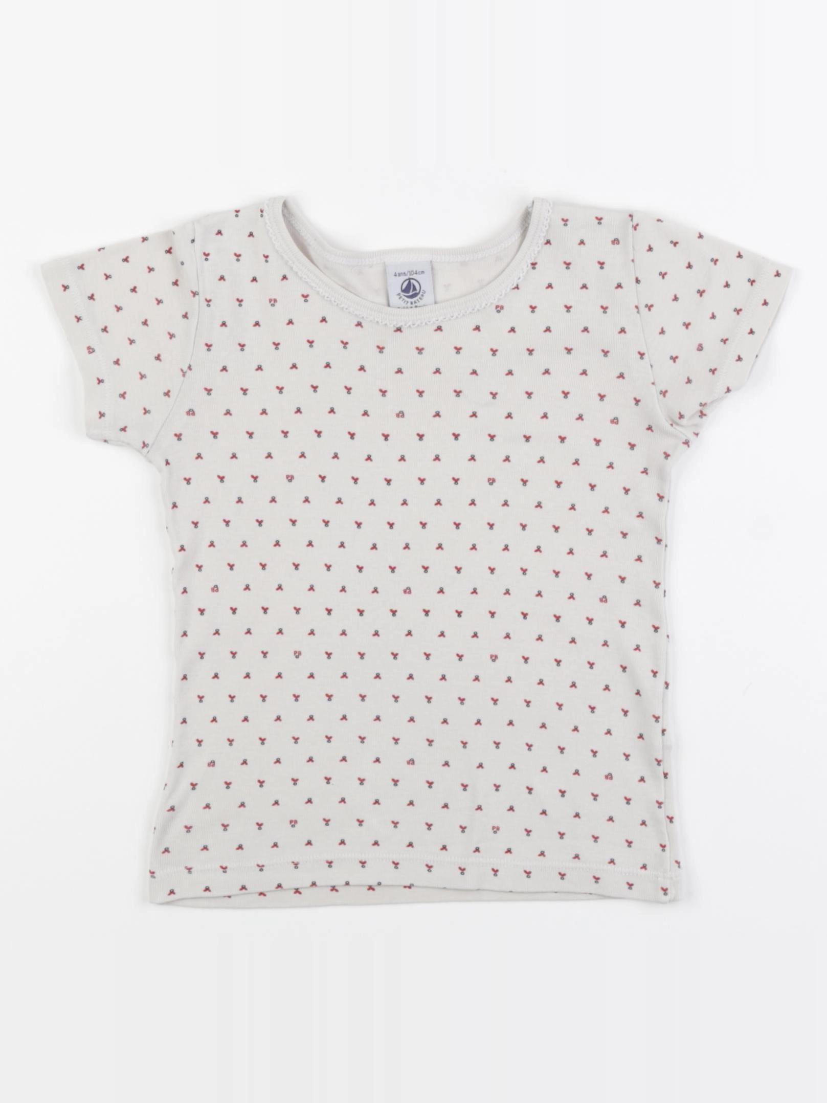 Petit Bateau - maillot de corps multicolore - 4 ans