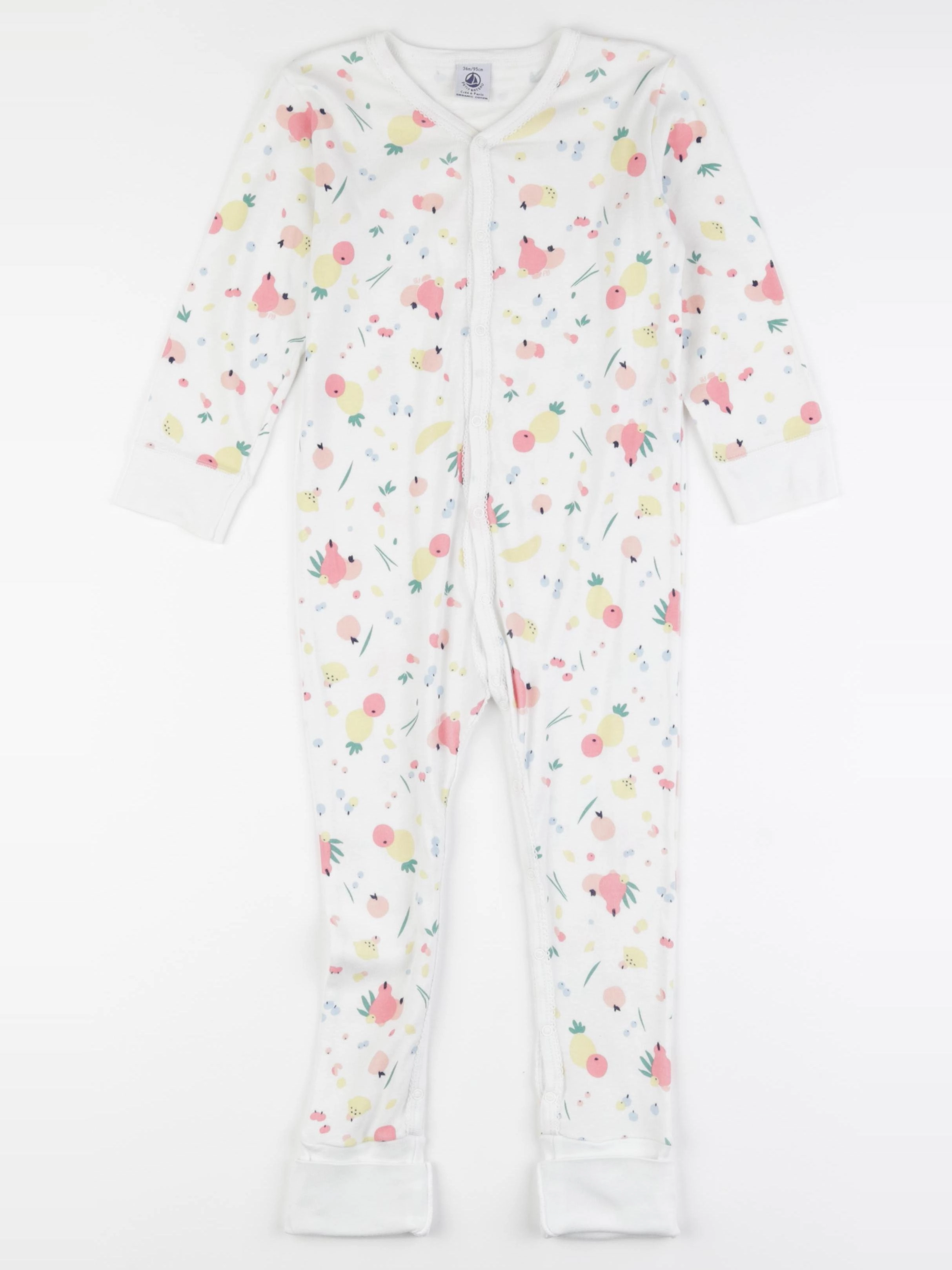 Petit Bateau - pyjama coton multicolore - 36 mois