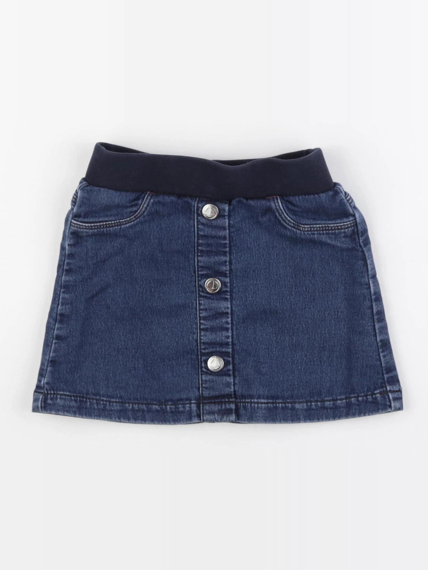 Petit Bateau - jupe bleu - 4 ans