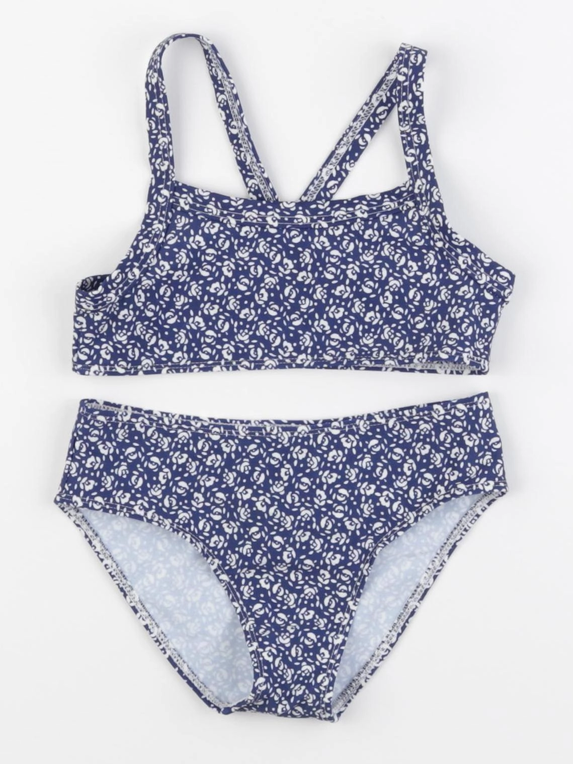 Petit Bateau - maillot de bain bleu - 5 ans