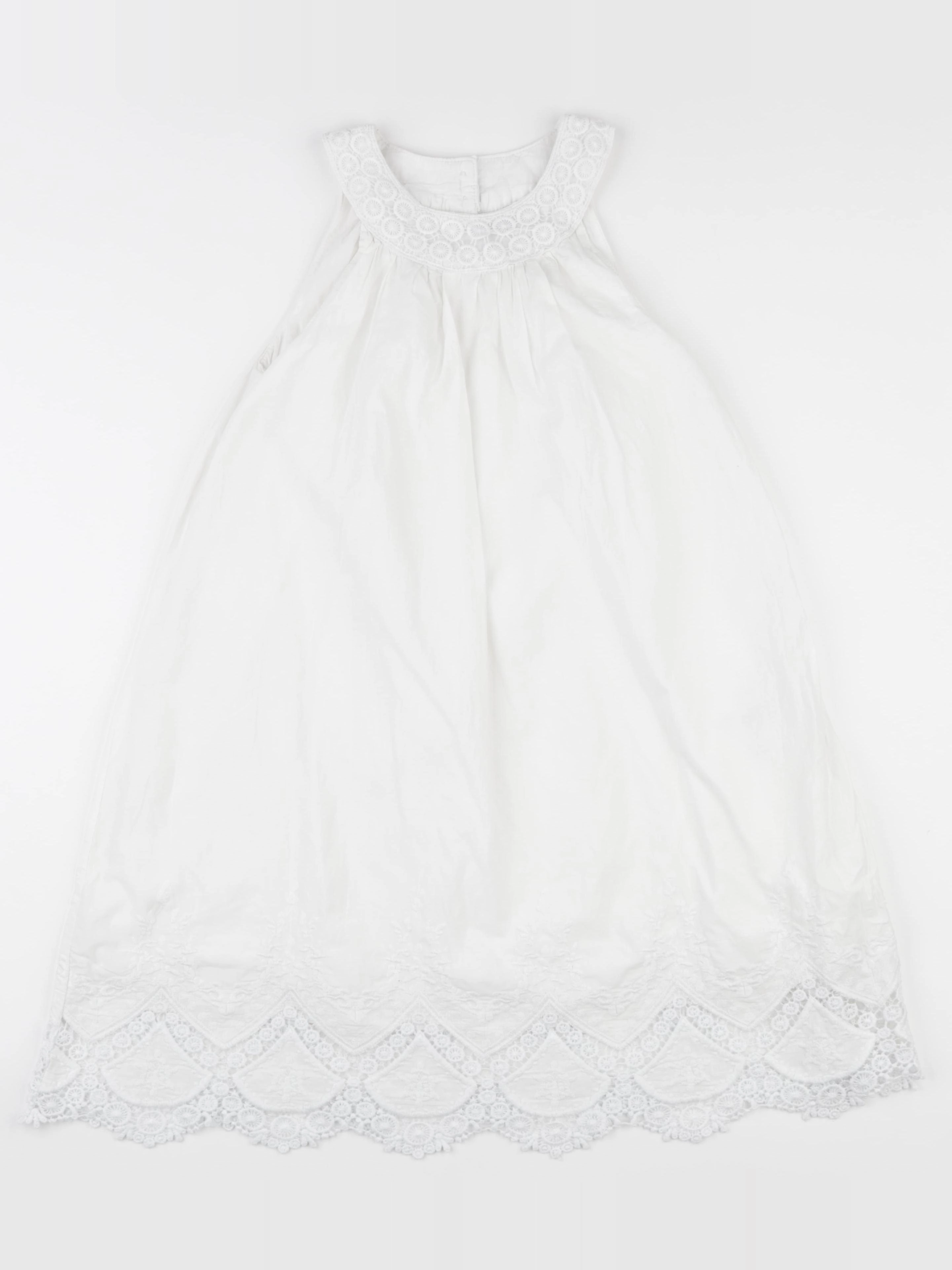 Vertbaudet - robe blanc - 10 ans