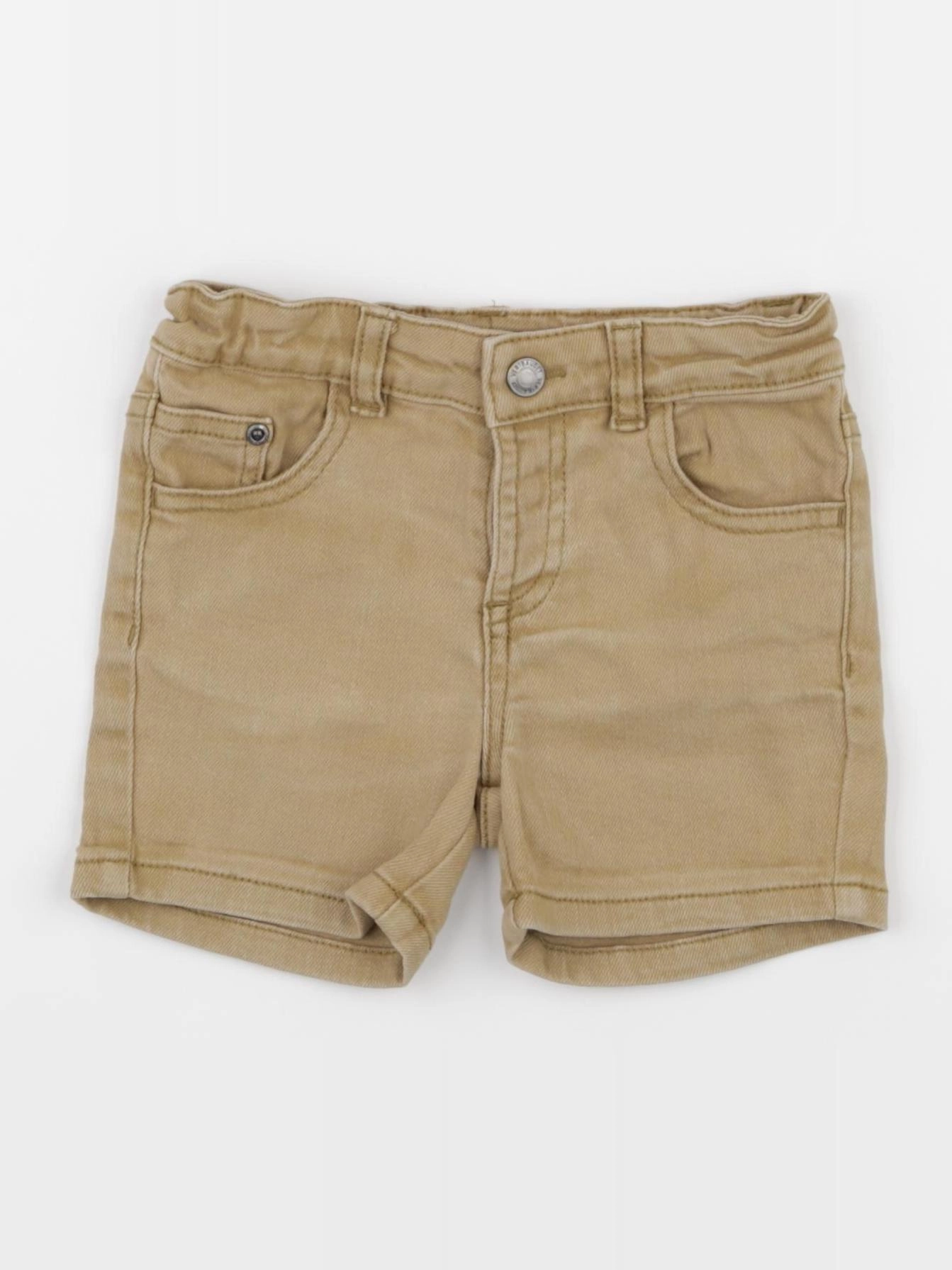 Vertbaudet - short marron - 18 mois