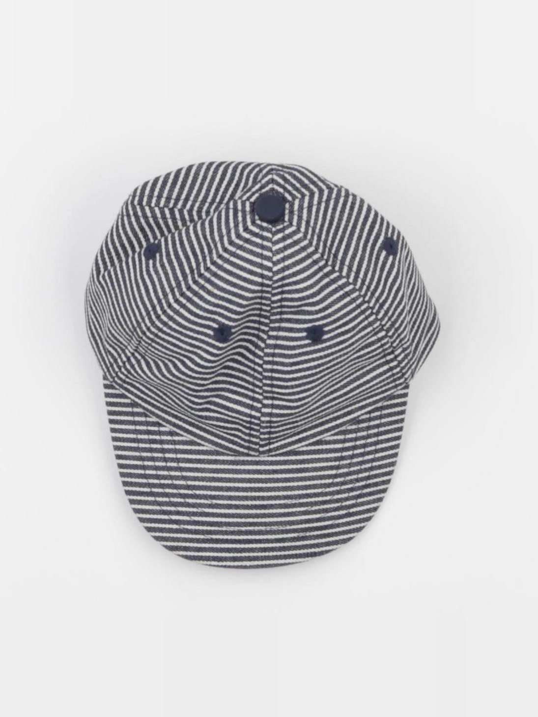 Boutchou - casquette blanc, bleu - 18 mois