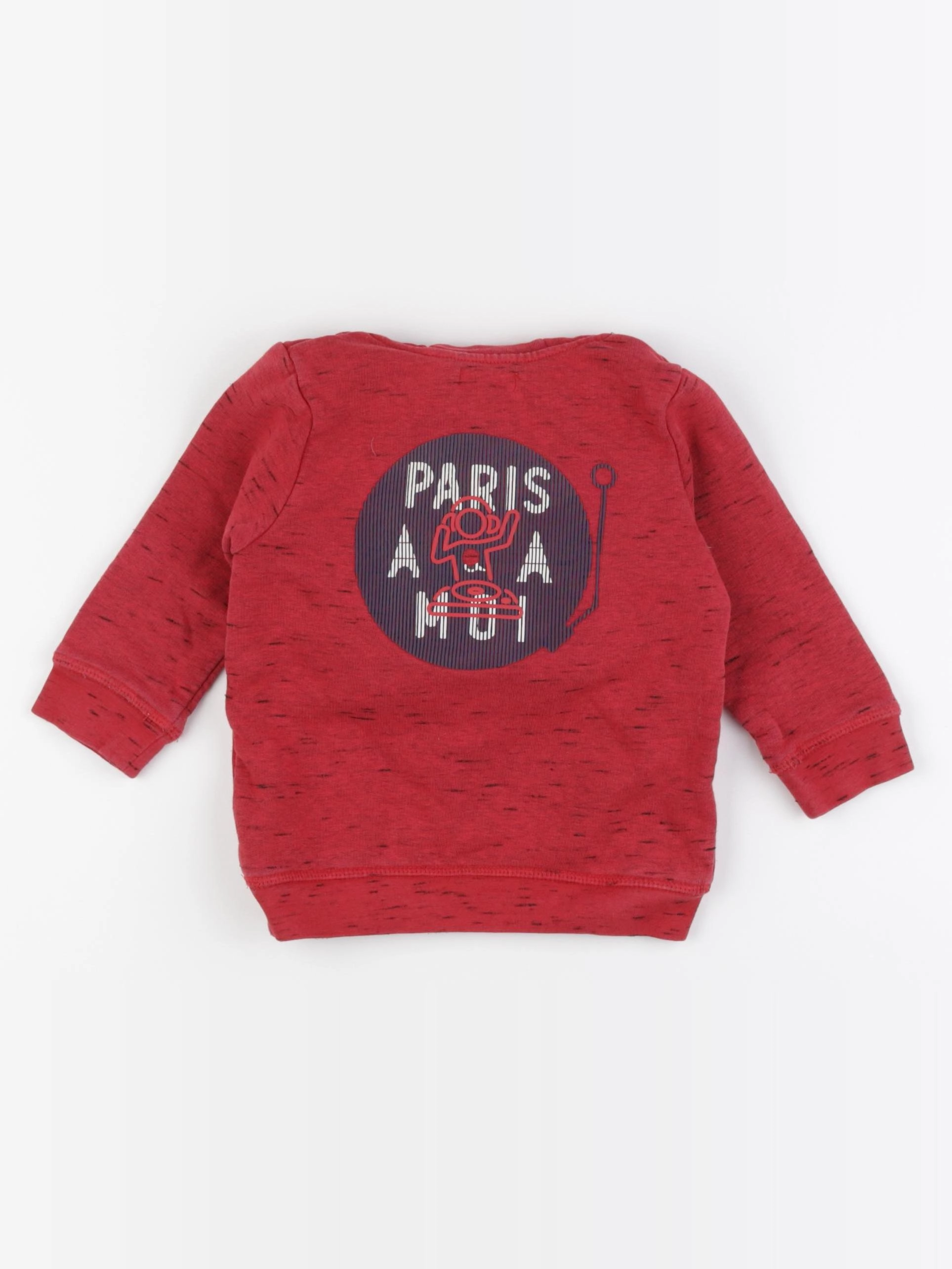 IKKS - sweat rouge - 18 mois