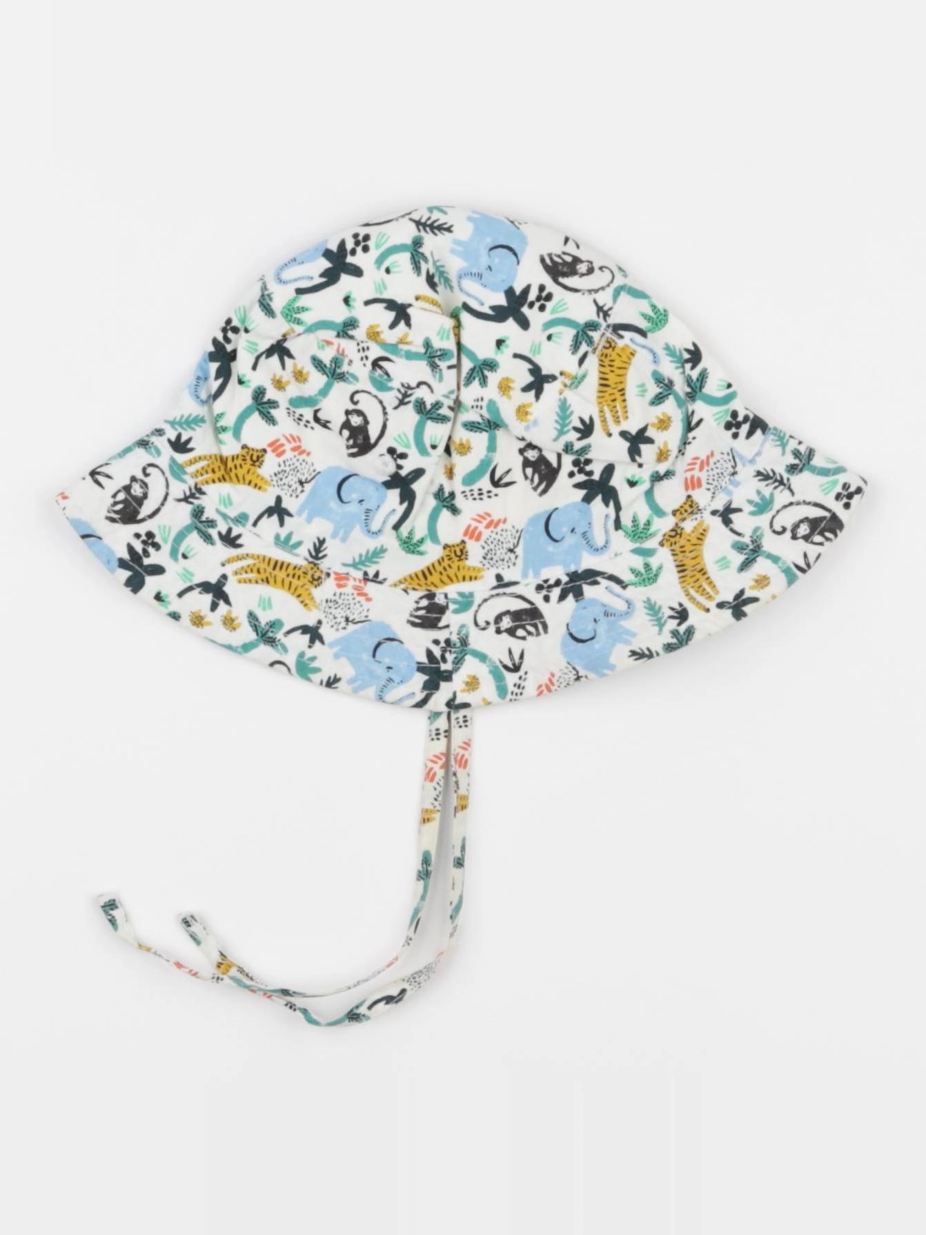 H&M - chapeau blanc - 18/24 mois