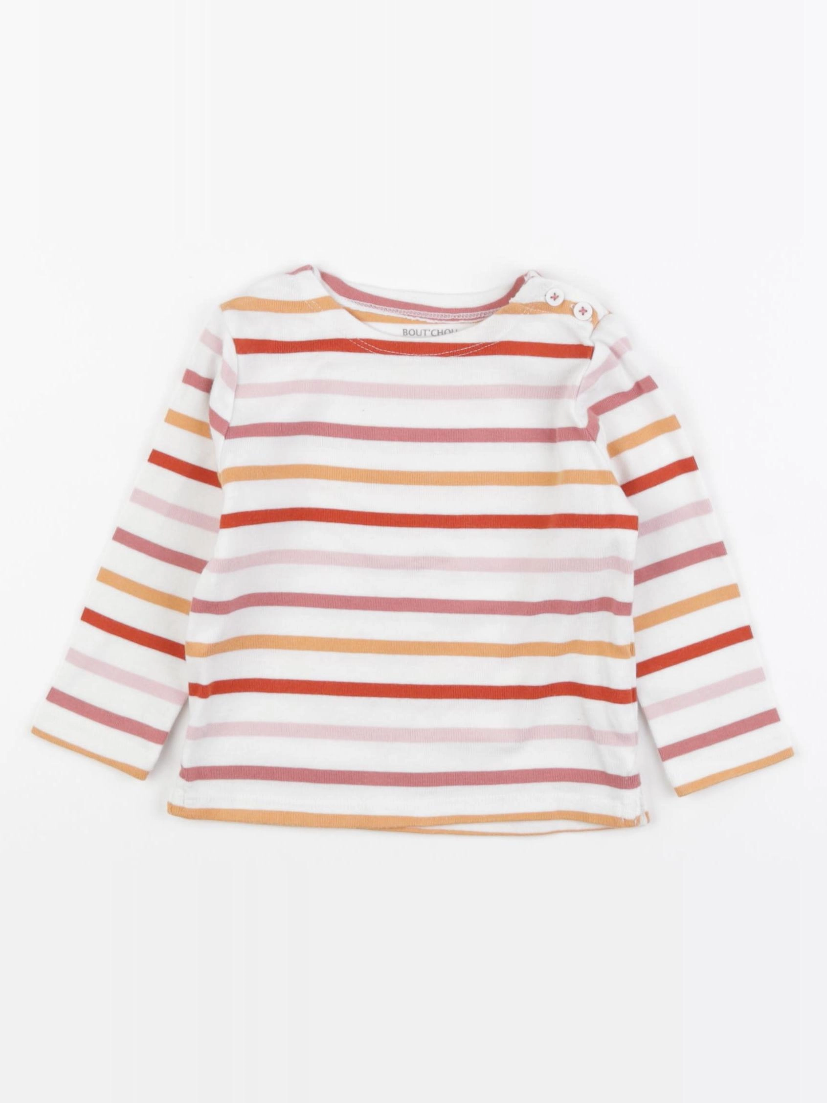 Boutchou - tee-shirt blanc - 18 mois