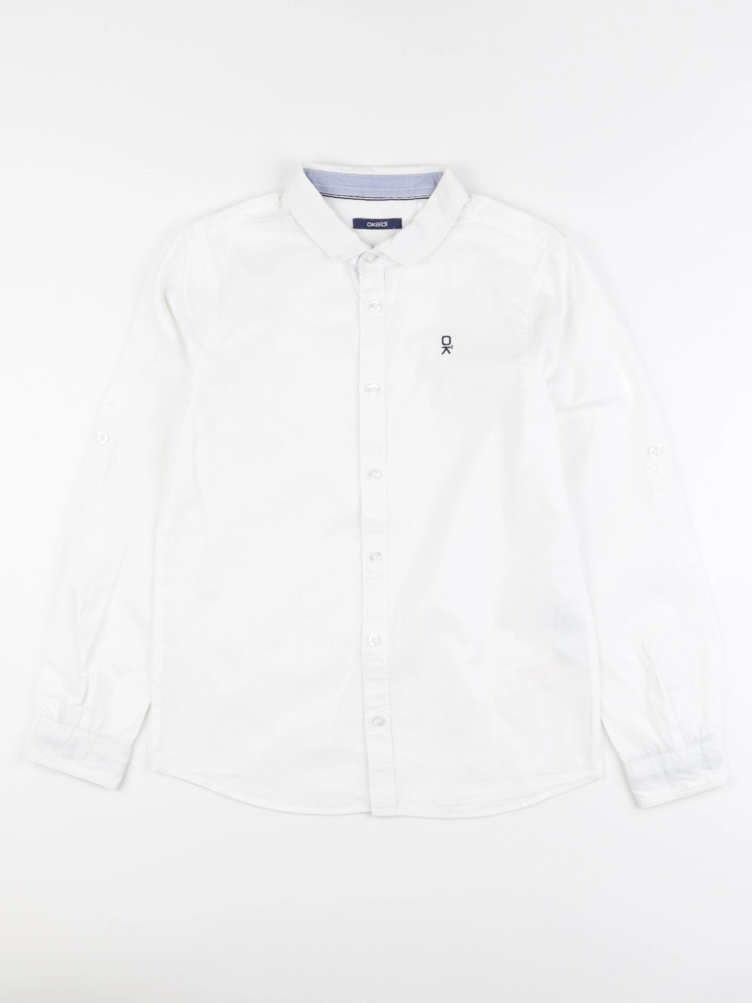 Okaidi - chemise blanc - 10 ans