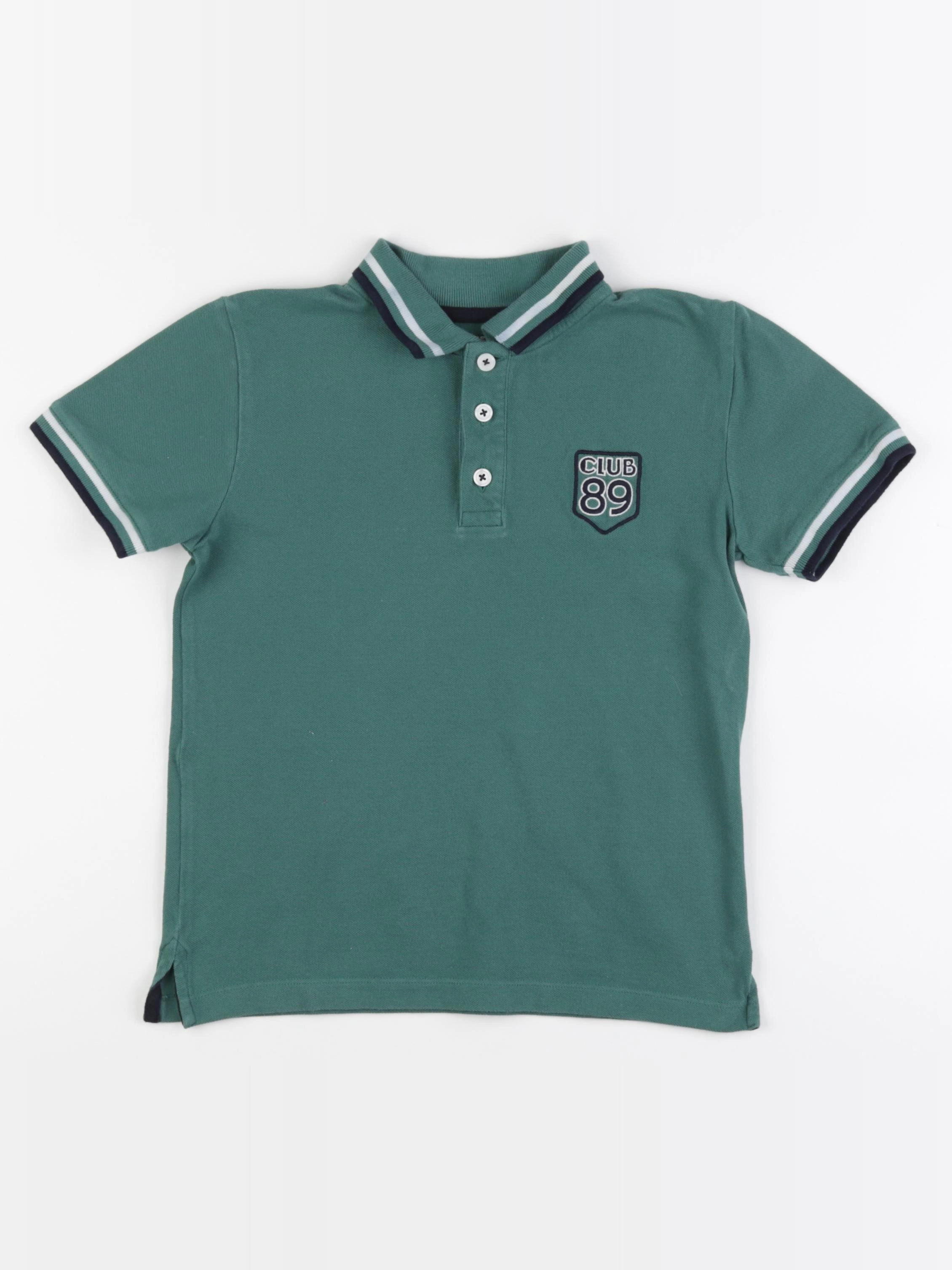 Monoprix - polo vert - 10 ans