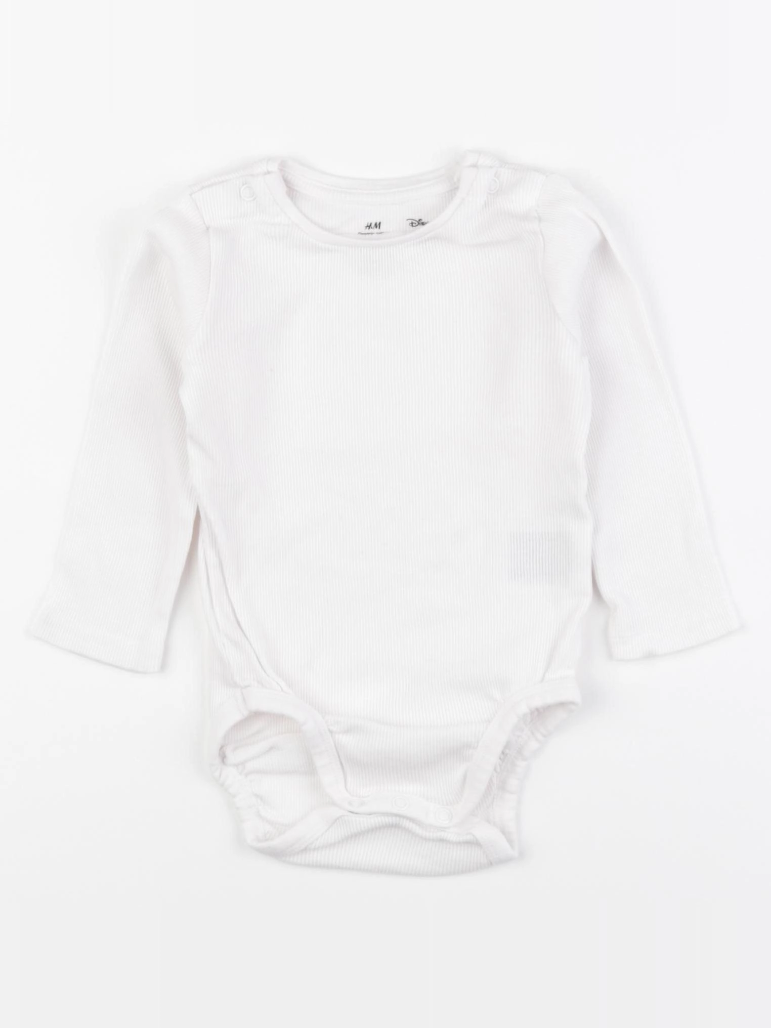 H&M - body blanc - 6/9 mois