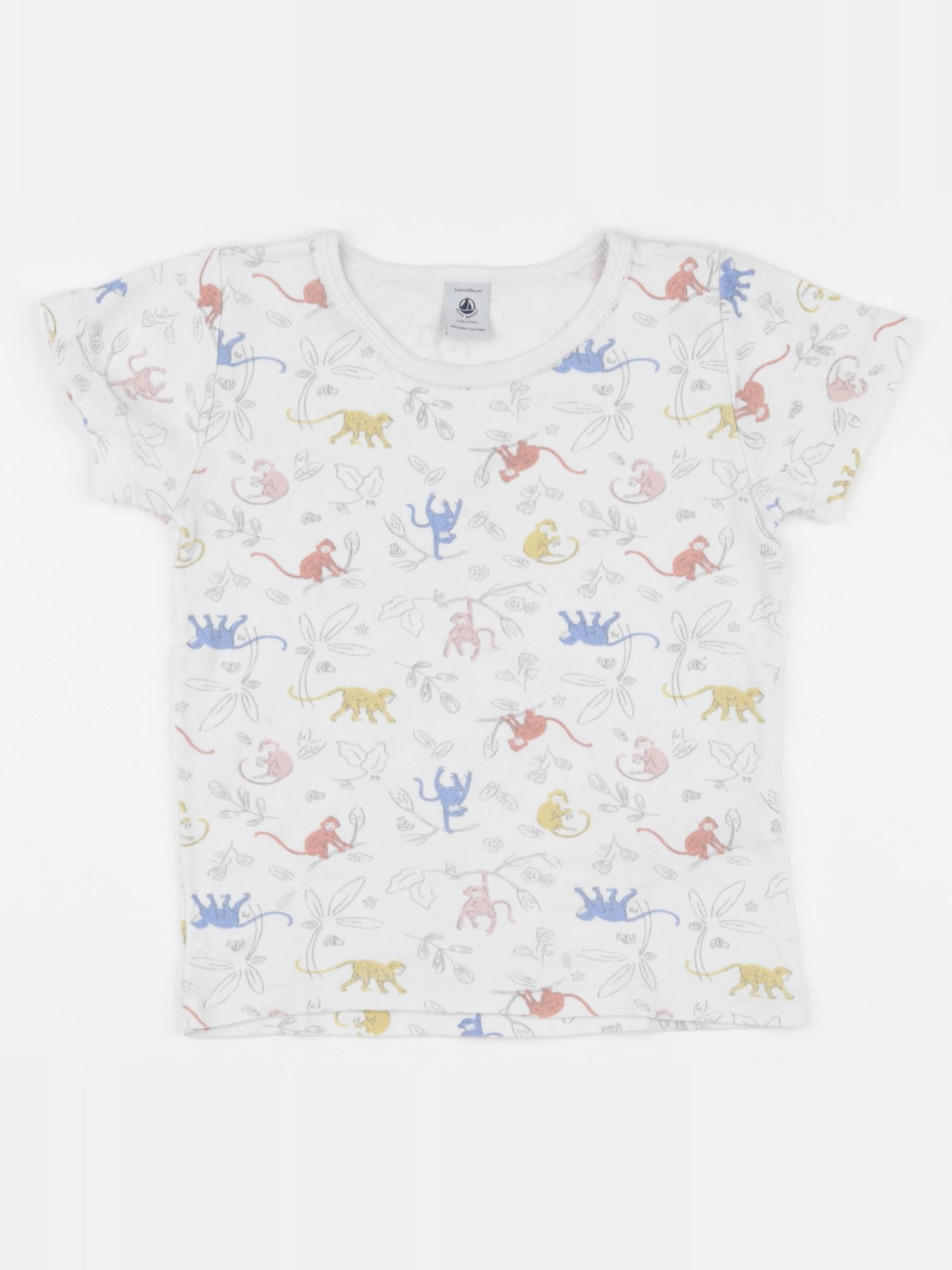 Petit Bateau - maillot de corps blanc - 4 ans