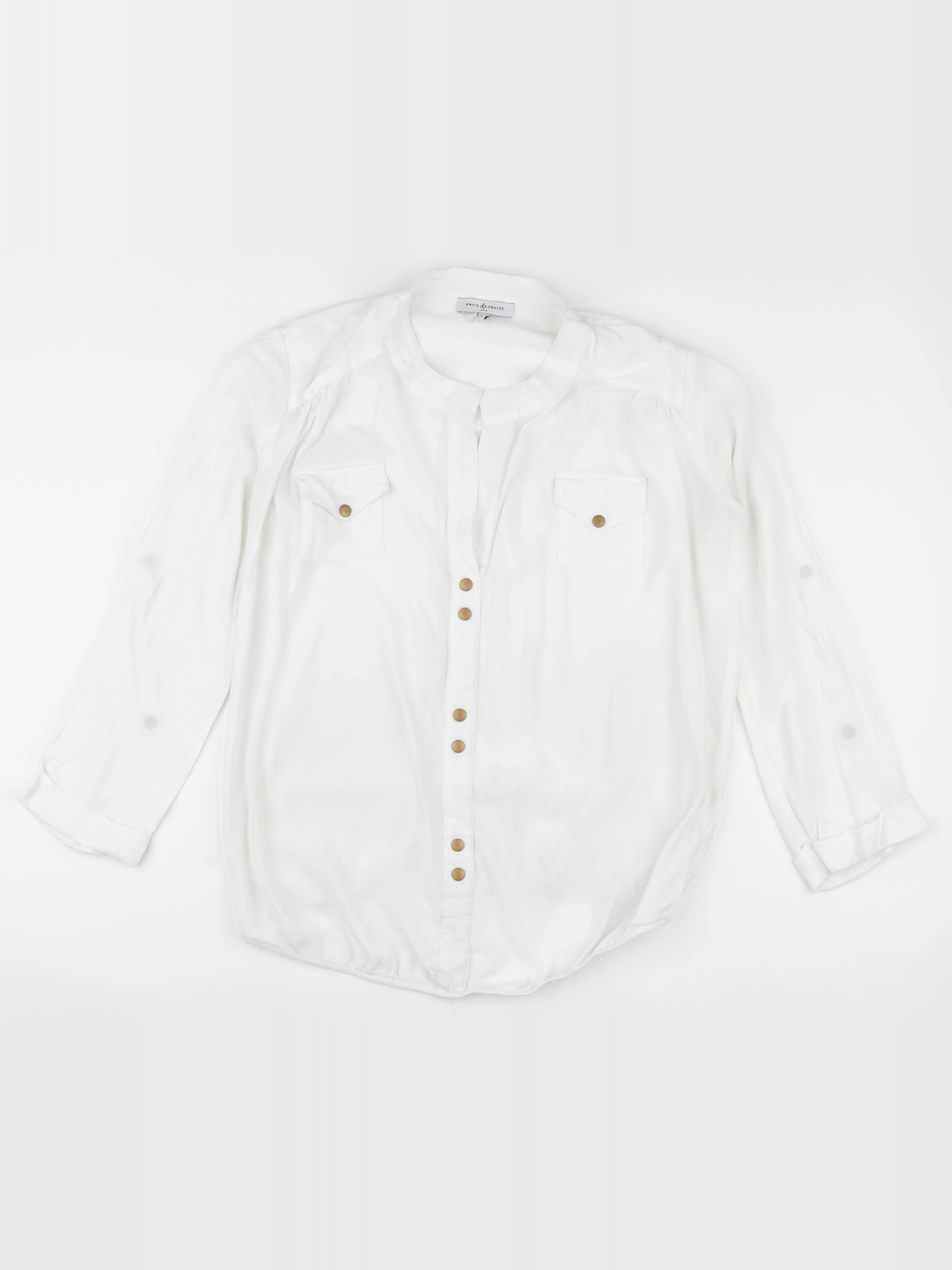 Envie de fraise - blouse grossesse blanc - 40