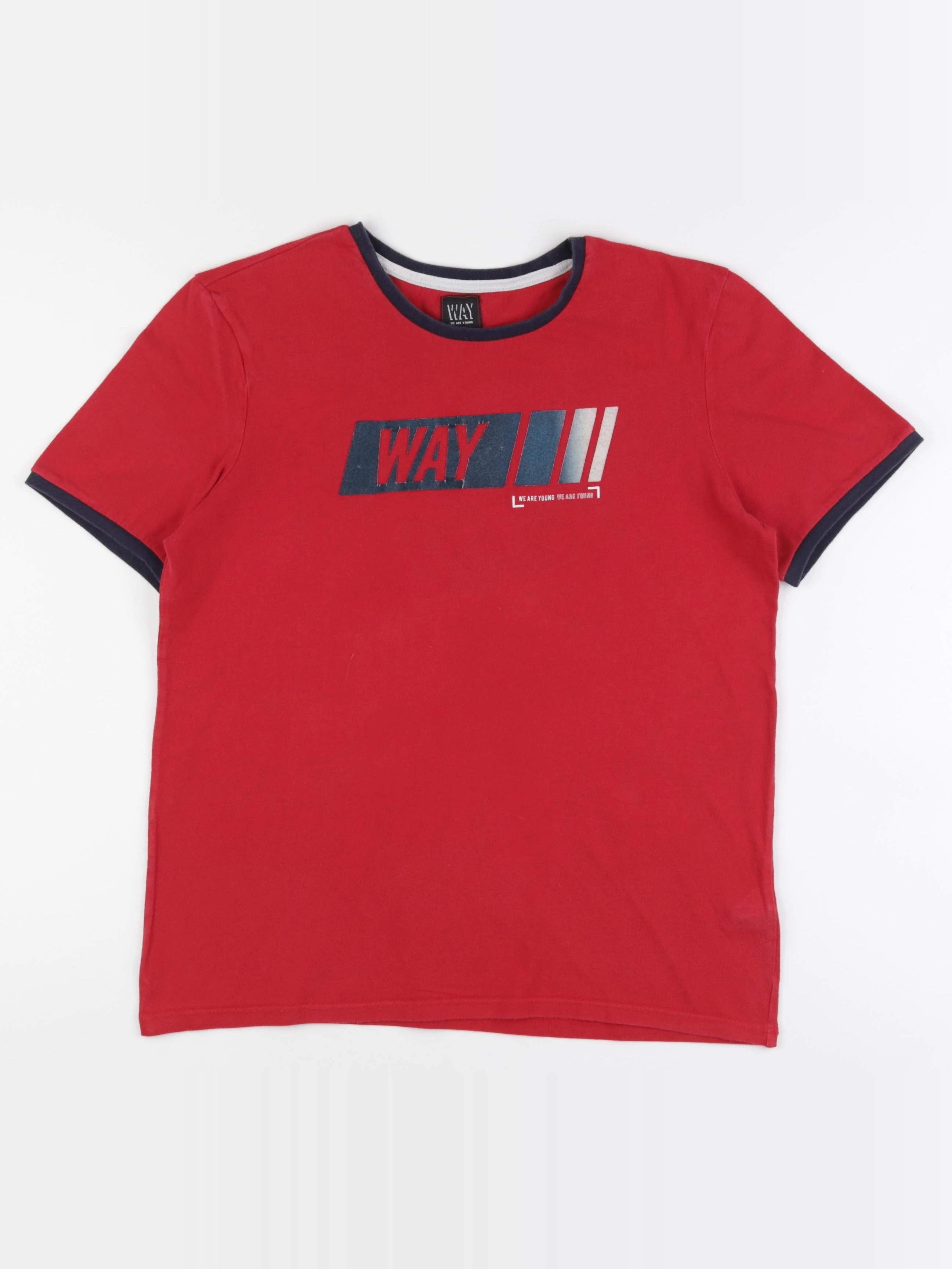 IKKS - tee-shirt rouge - 16 ans