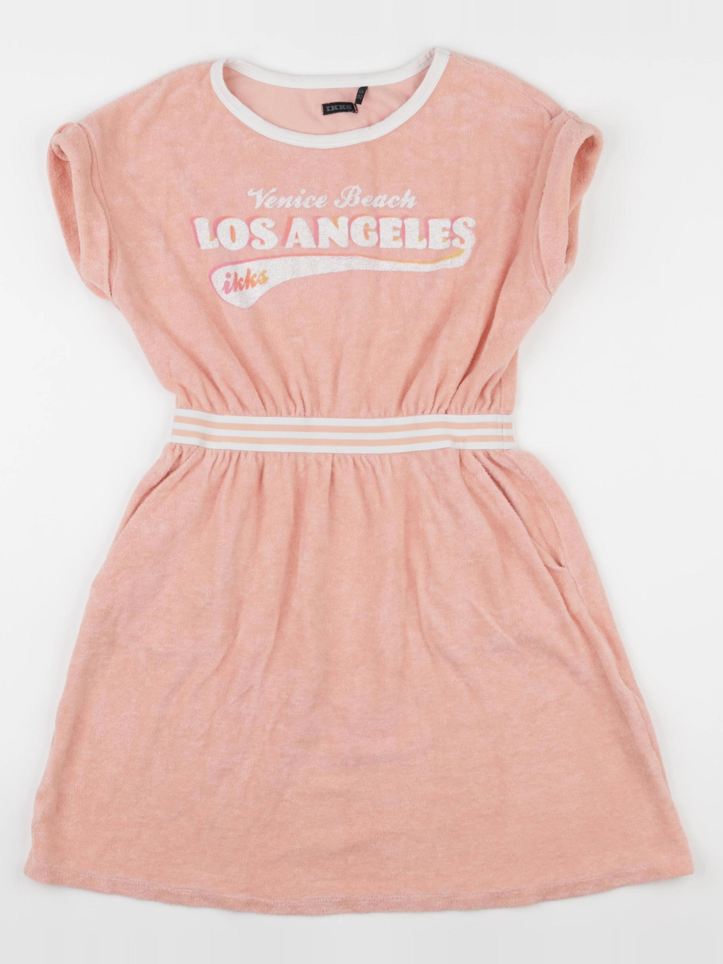 IKKS - robe rose - 12 ans