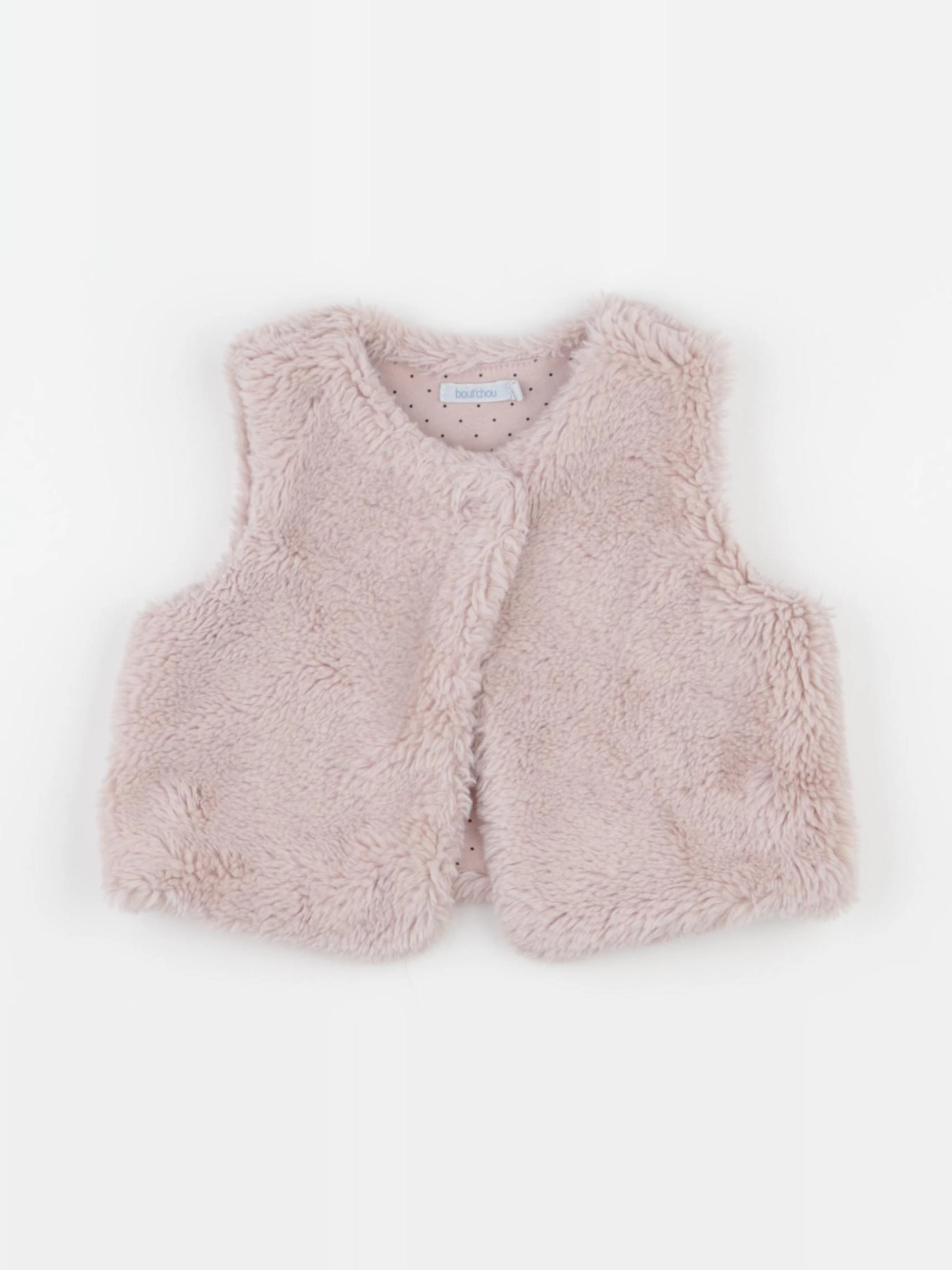 Boutchou - gilet rose - 9 mois