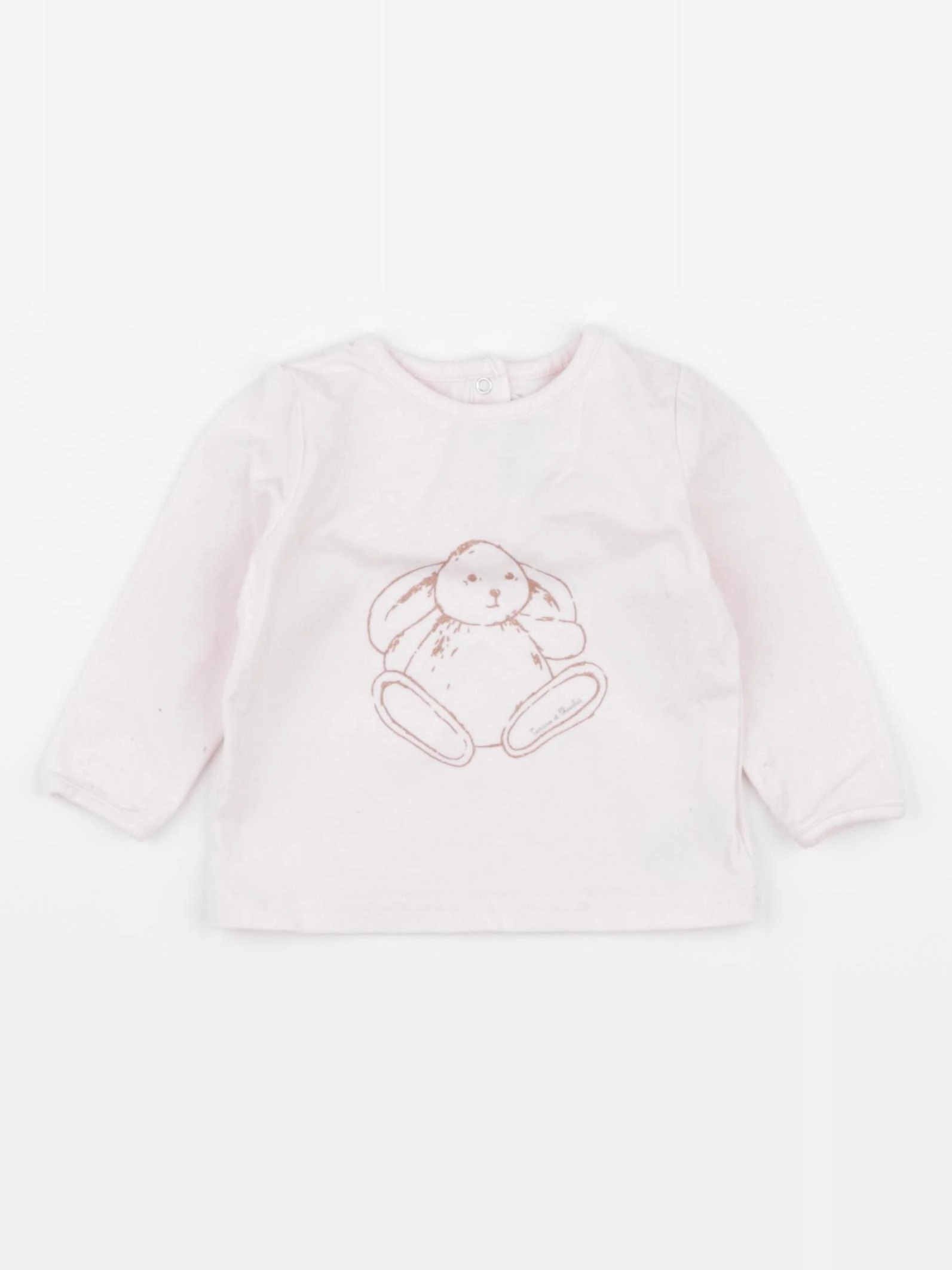 Tartine & Chocolat - tee-shirt rose - 6 mois