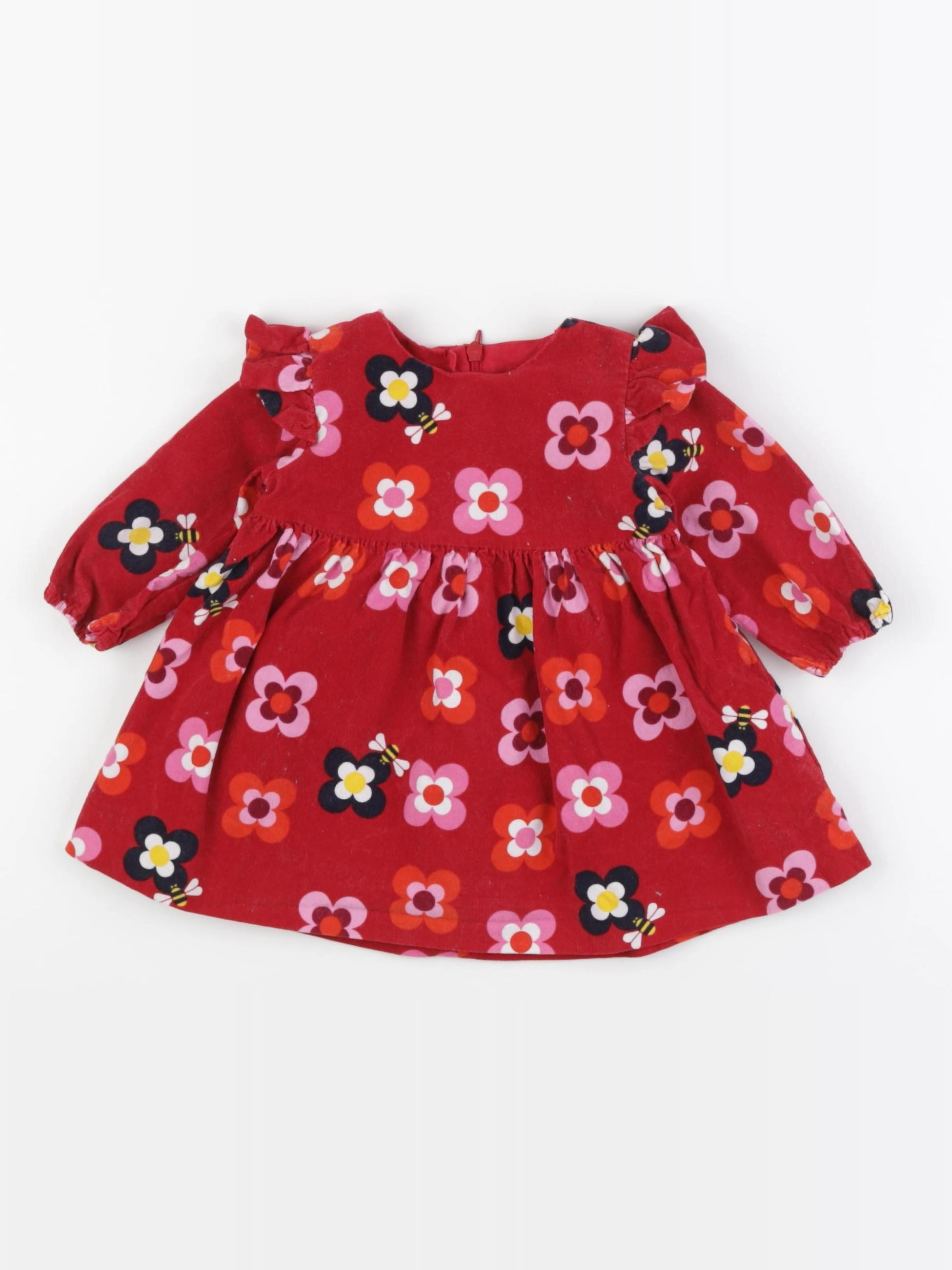 Jacadi - robe rouge - 6 mois