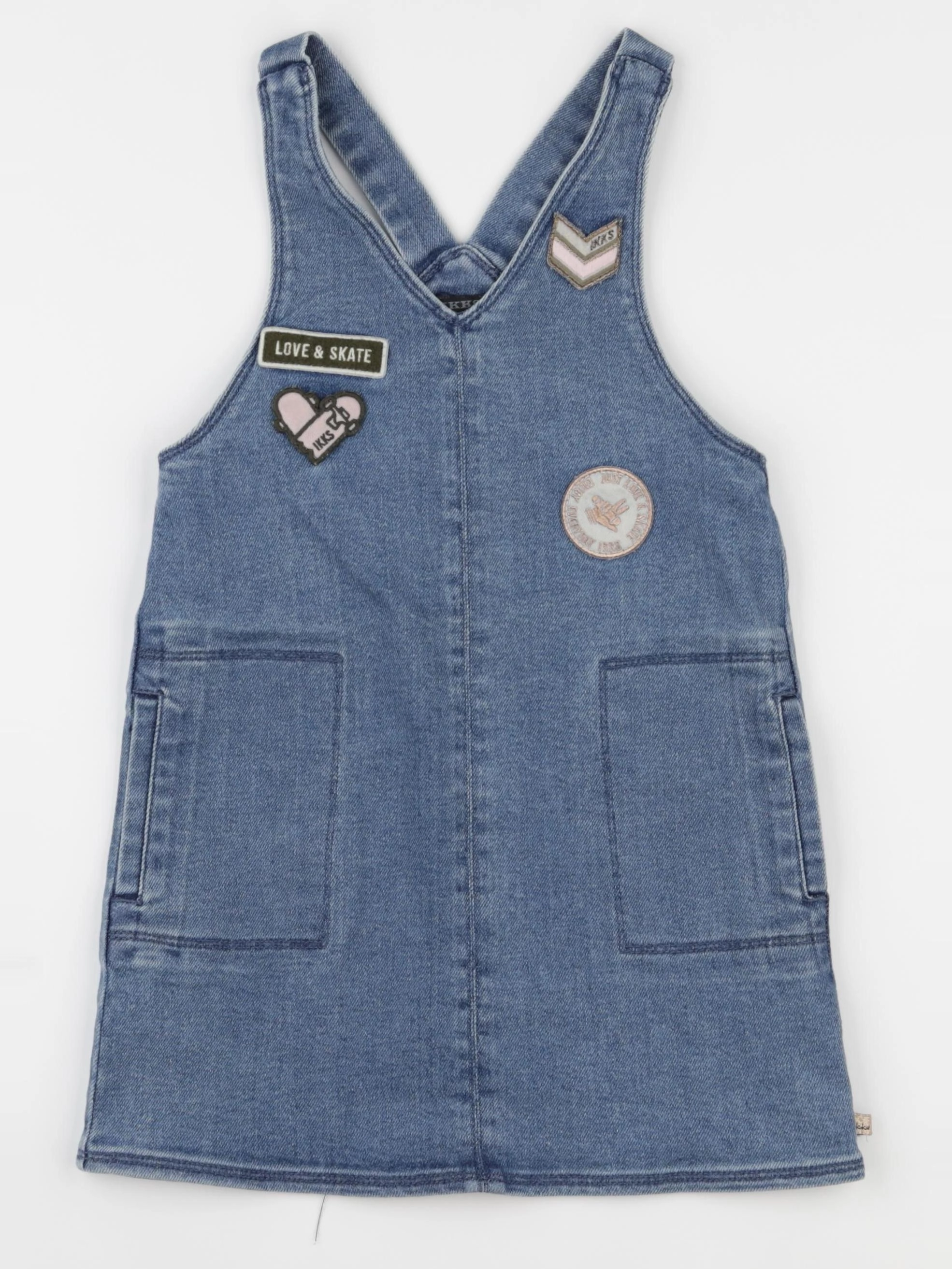 IKKS - robe bleu - 6 ans