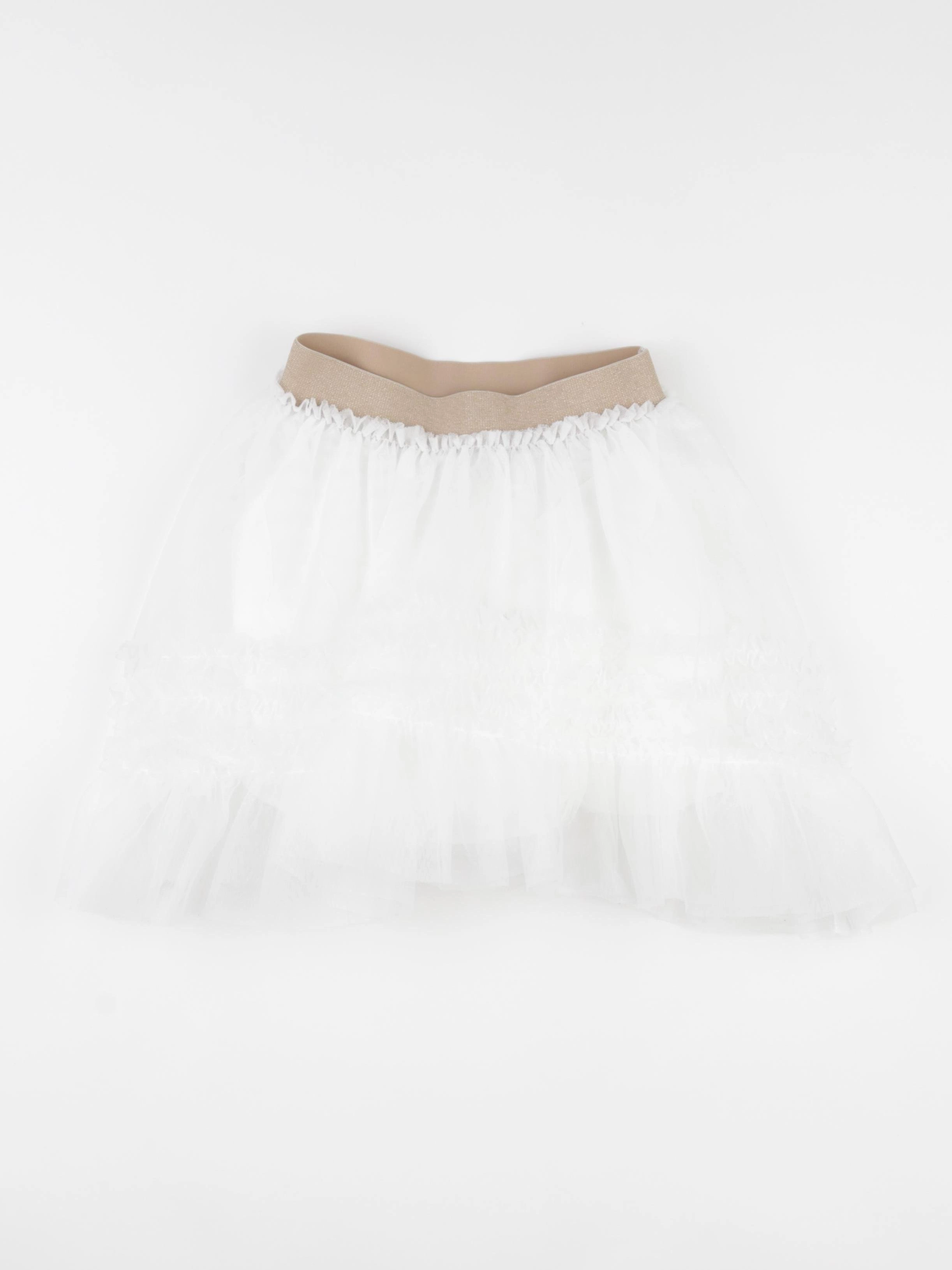 IKKS - jupe blanc, or - 6 ans