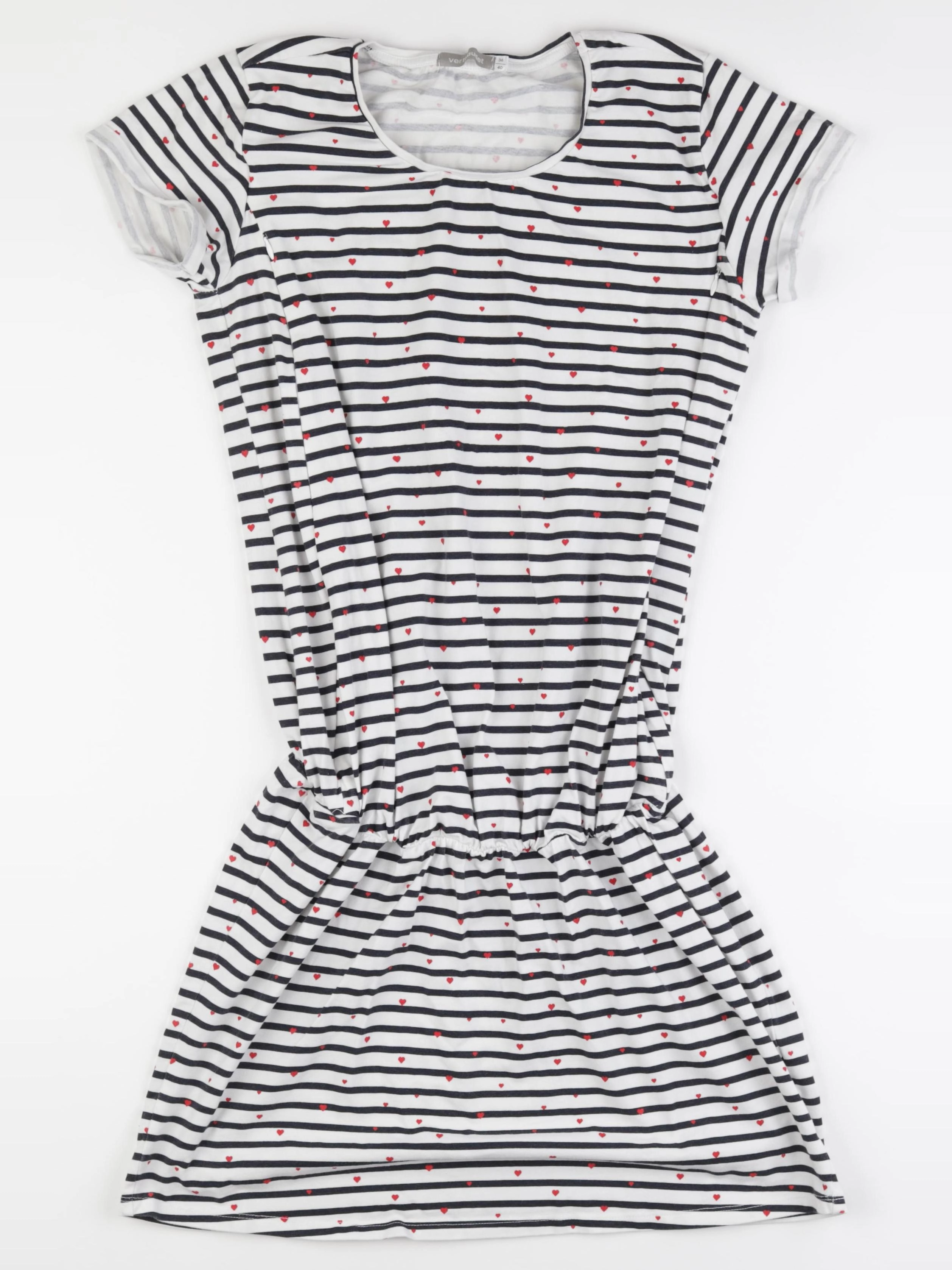 Vertbaudet - robe grossesse, allaitement blanc, bleu - 38 à 40