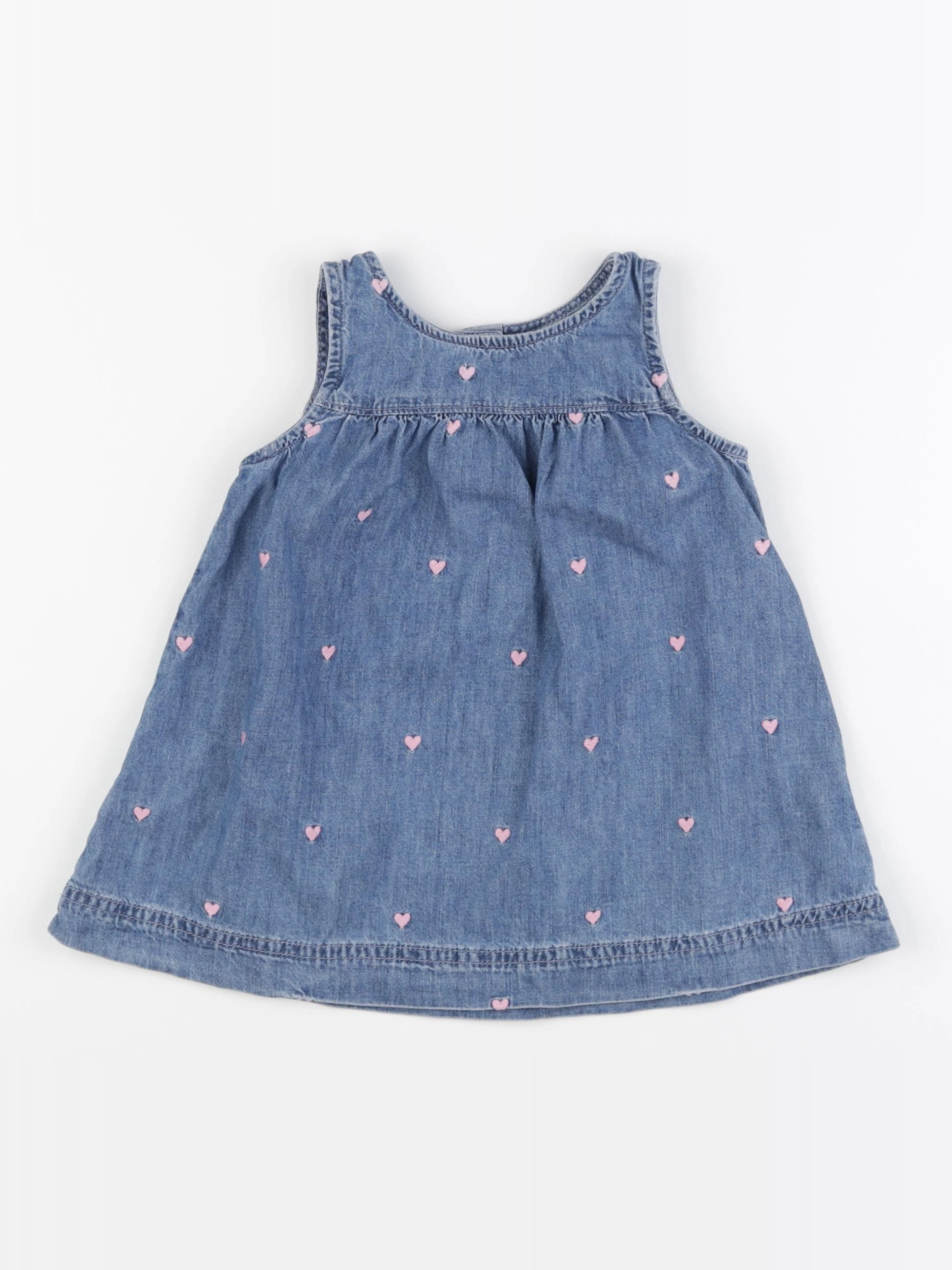GAP - robe bleu - 12/18 mois