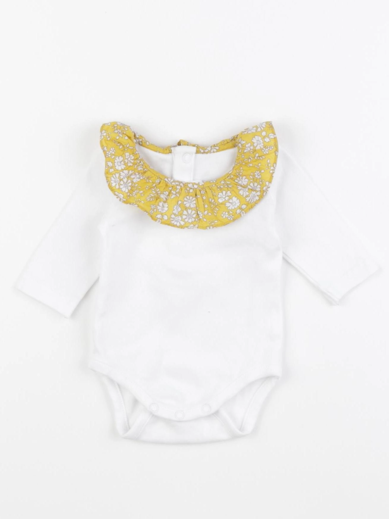 Jacadi - body liberty blanc - 1 mois