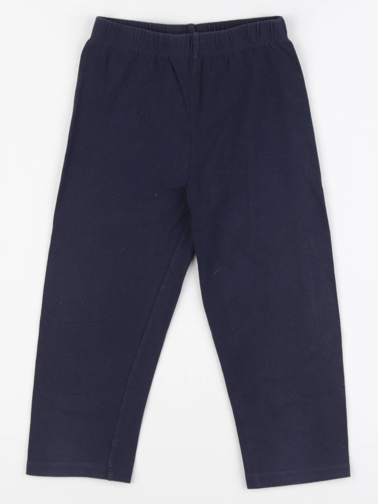 Vertbaudet - legging court bleu - 8 ans