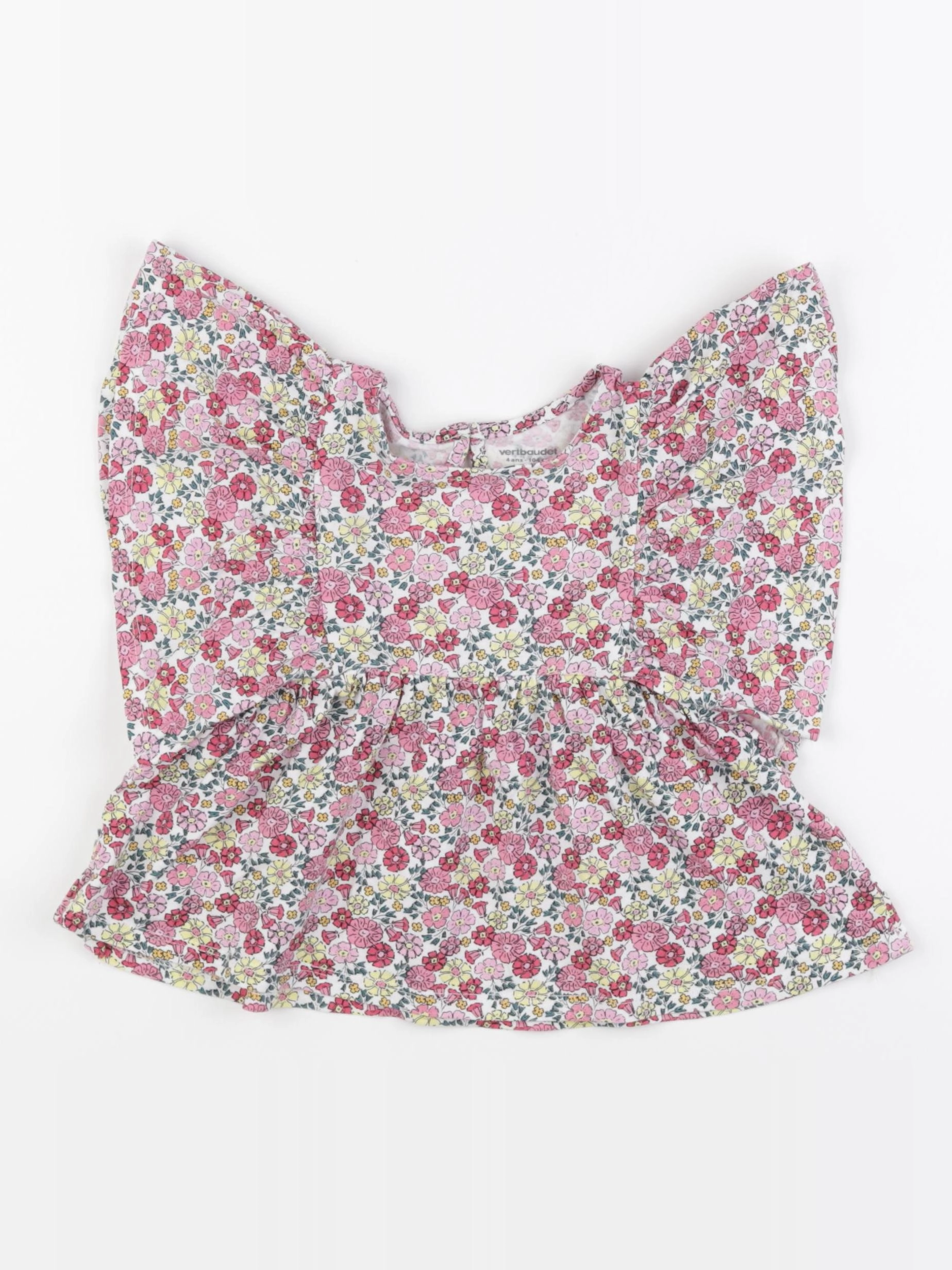 Vertbaudet - tee-shirt multicolore - 4 ans