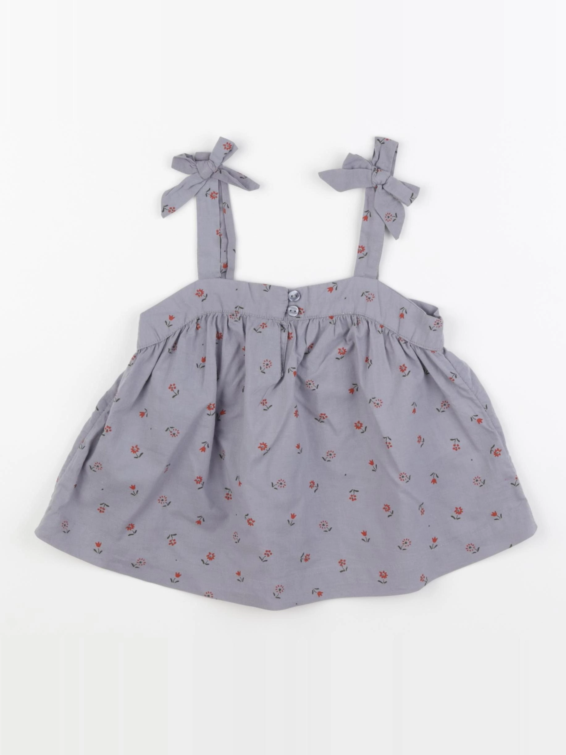 Vertbaudet - blouse rouge - 4 ans