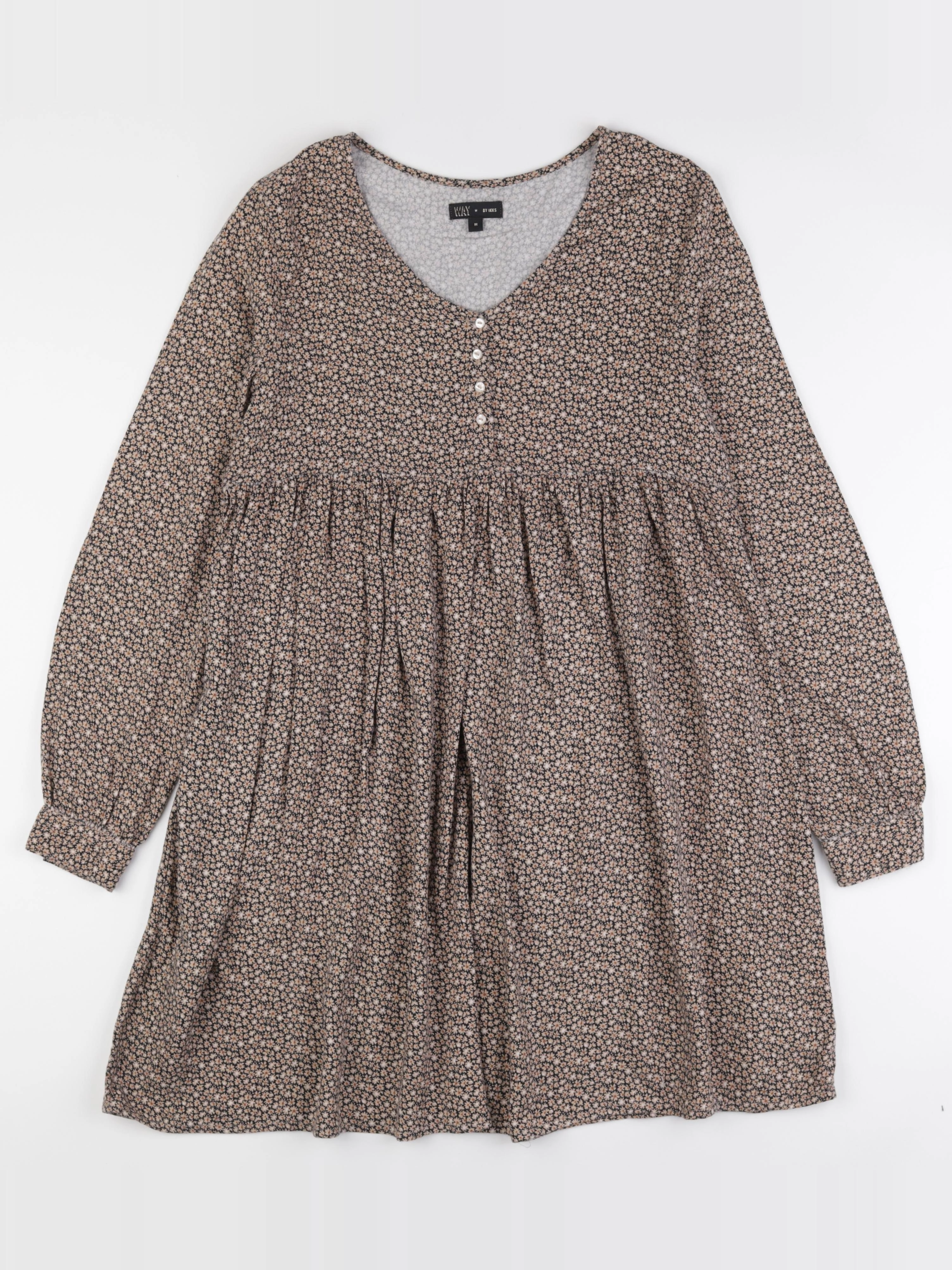 IKKS - robe marron - 16 ans